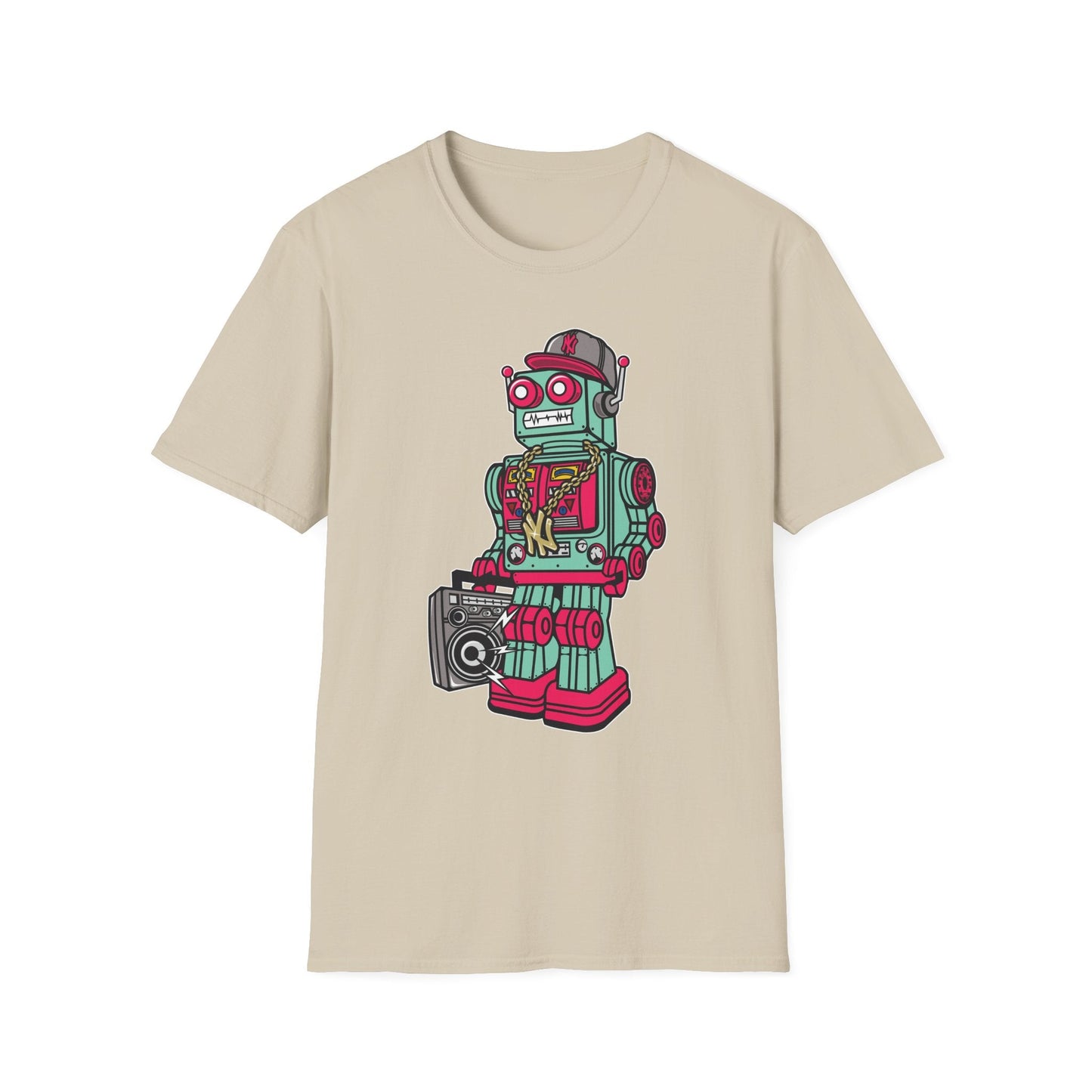 Cartoon T Shirt Animation Tee Funny Unisex Gildan Softstyle 64000 Ring Spun Cotton