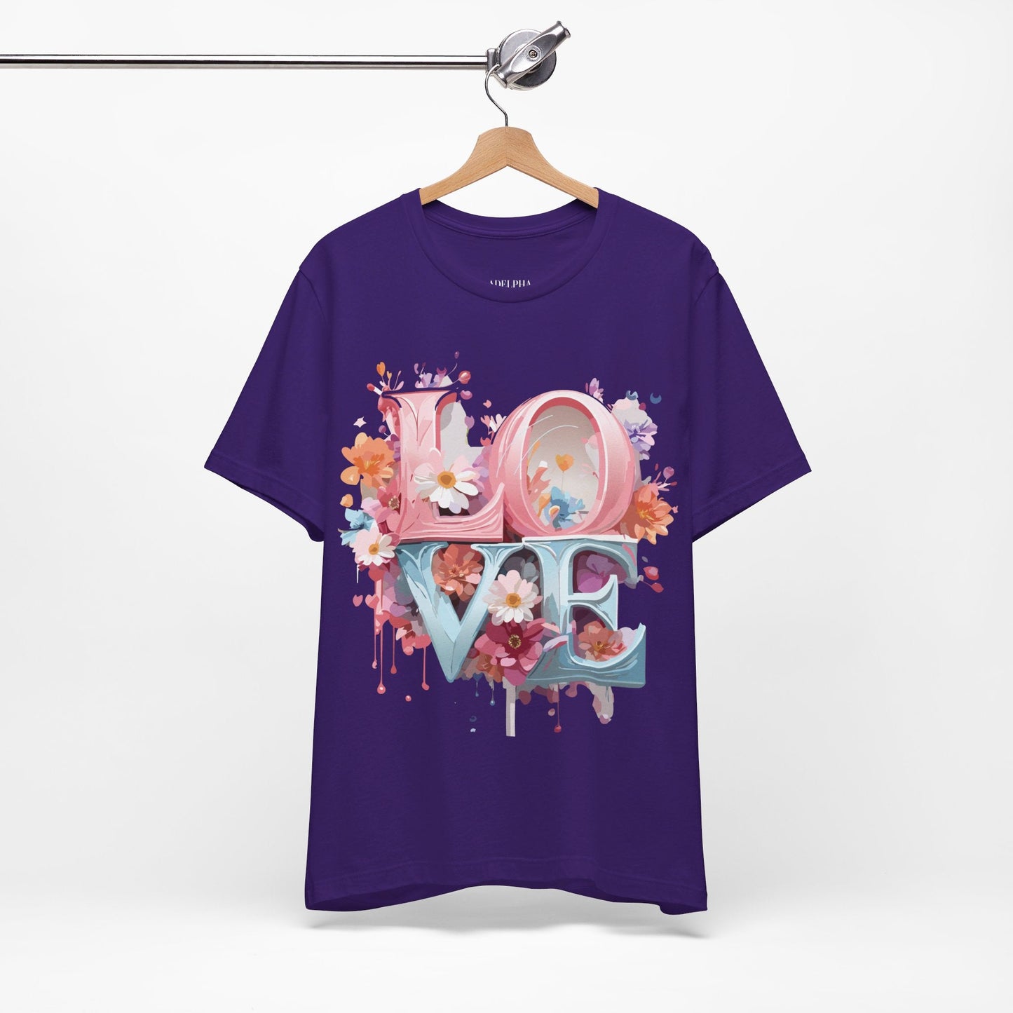 Adelpha Graphic Tee Unisex Jersey Short Sleeve Vintage Inspired Artwork Valentine Shirt