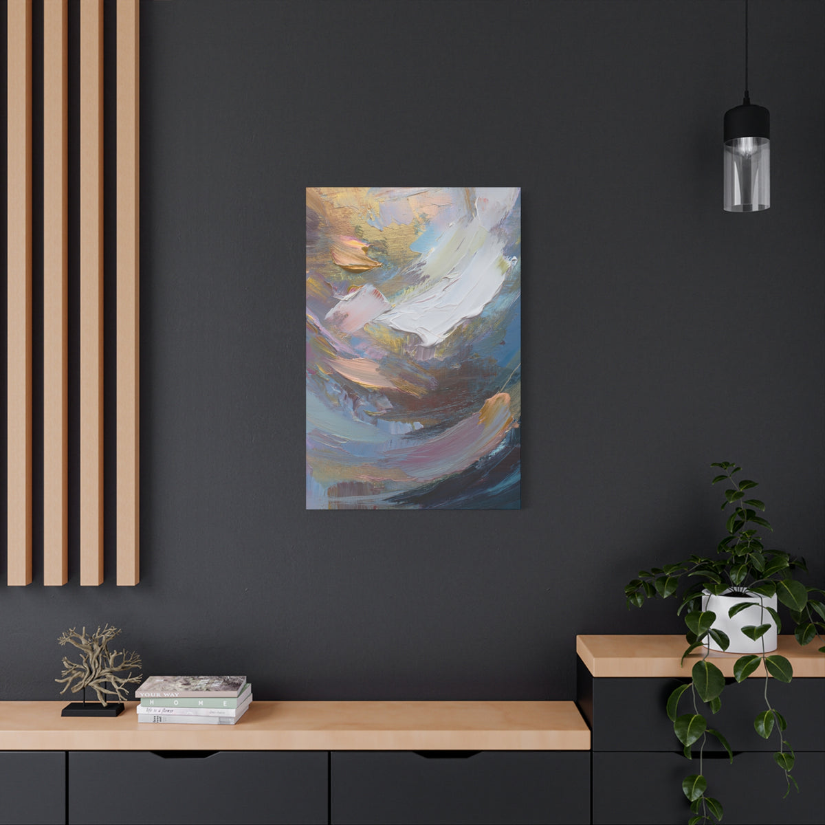 Abstract Oil Painting Print Canvas 20x24,20x30,24x30 24x32,24x36,30x40 32x48,36x48,40x60 Pine-Wood Inner Frame ABS-85