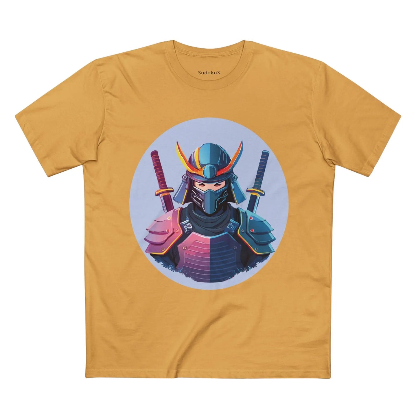 Samurai Graphic Unisex 100 Cotton Staple Tee 17