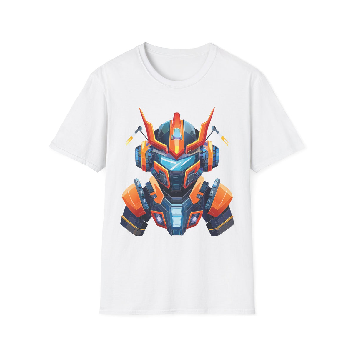Cortoon Cyborg  Robot Terminator Graphic Tee Gildan Unisex 100 Cotton Tee Shirt h07