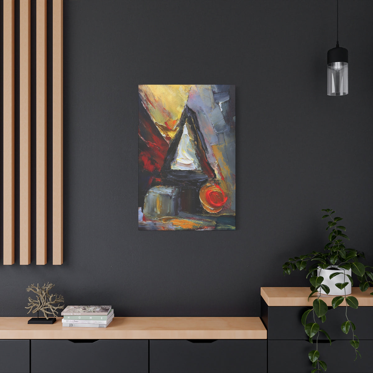 Abstract Oil Painting Print Canvas 20x24,20x30,24x30 24x32,24x36,30x40 32x48,36x48,40x60 Pine-Wood Inner Frame ABS-75
