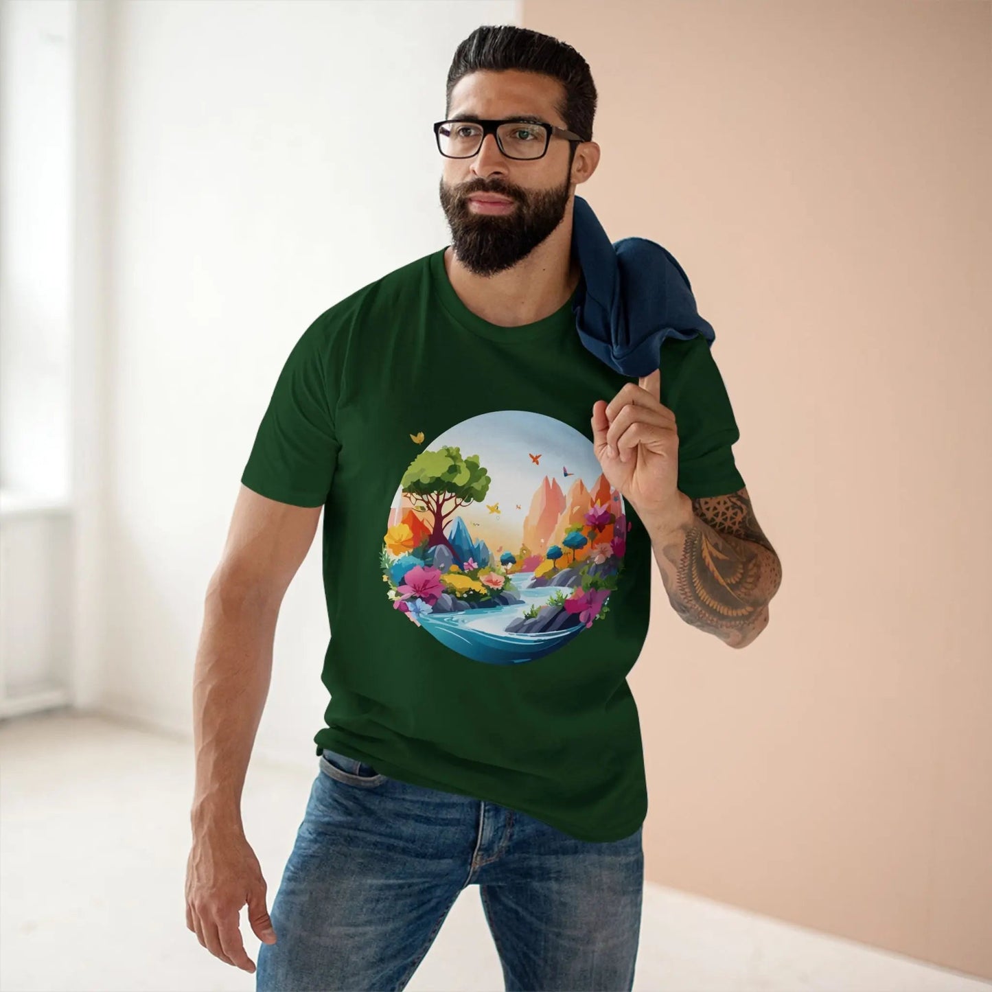 Fantasy Graphic Unisex 100 Cotton Staple Tee 7