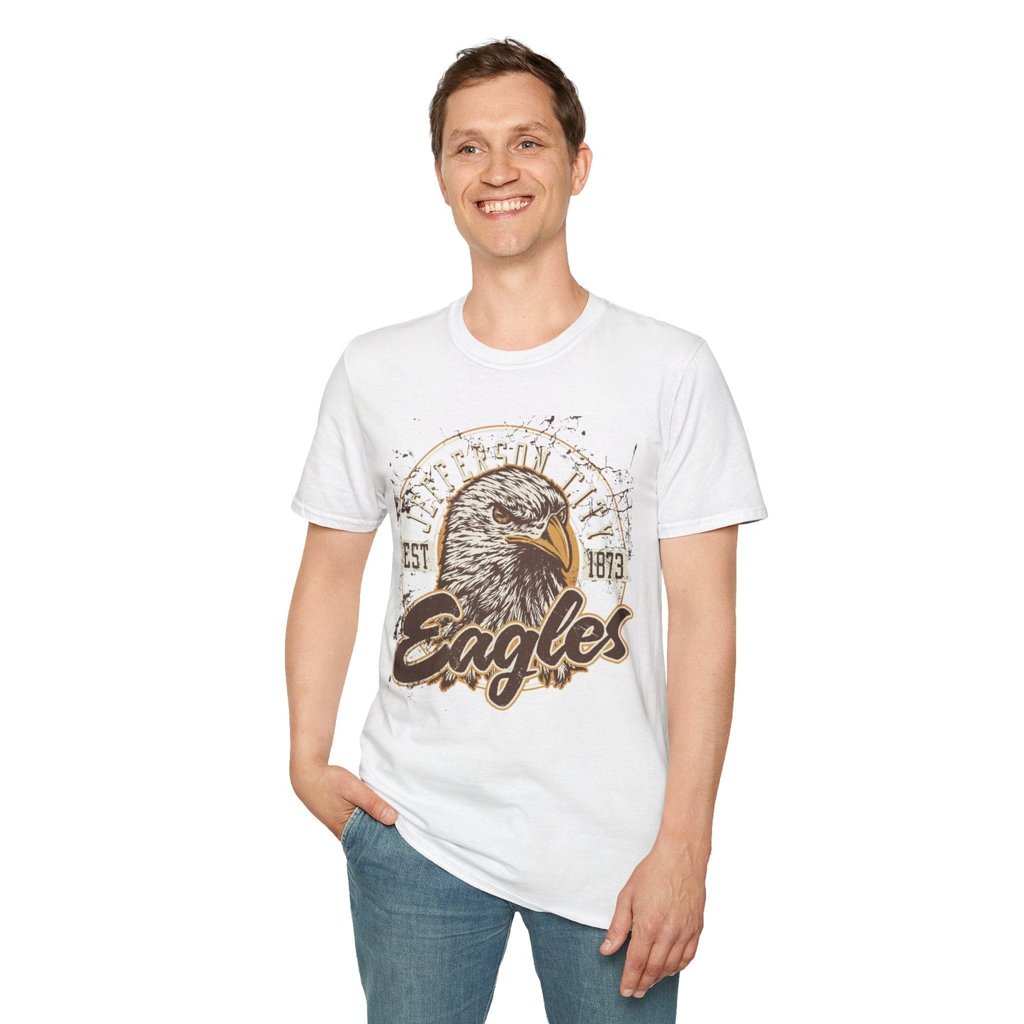 Unisex Art Design Graphic Tee Shirt With Graphic Design Gildan Softstyle 64000 For Comfort
