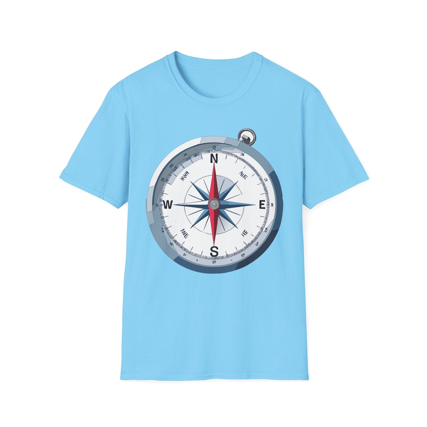Compass Navigator Graphic Tee Unisex 100 Cotton 4