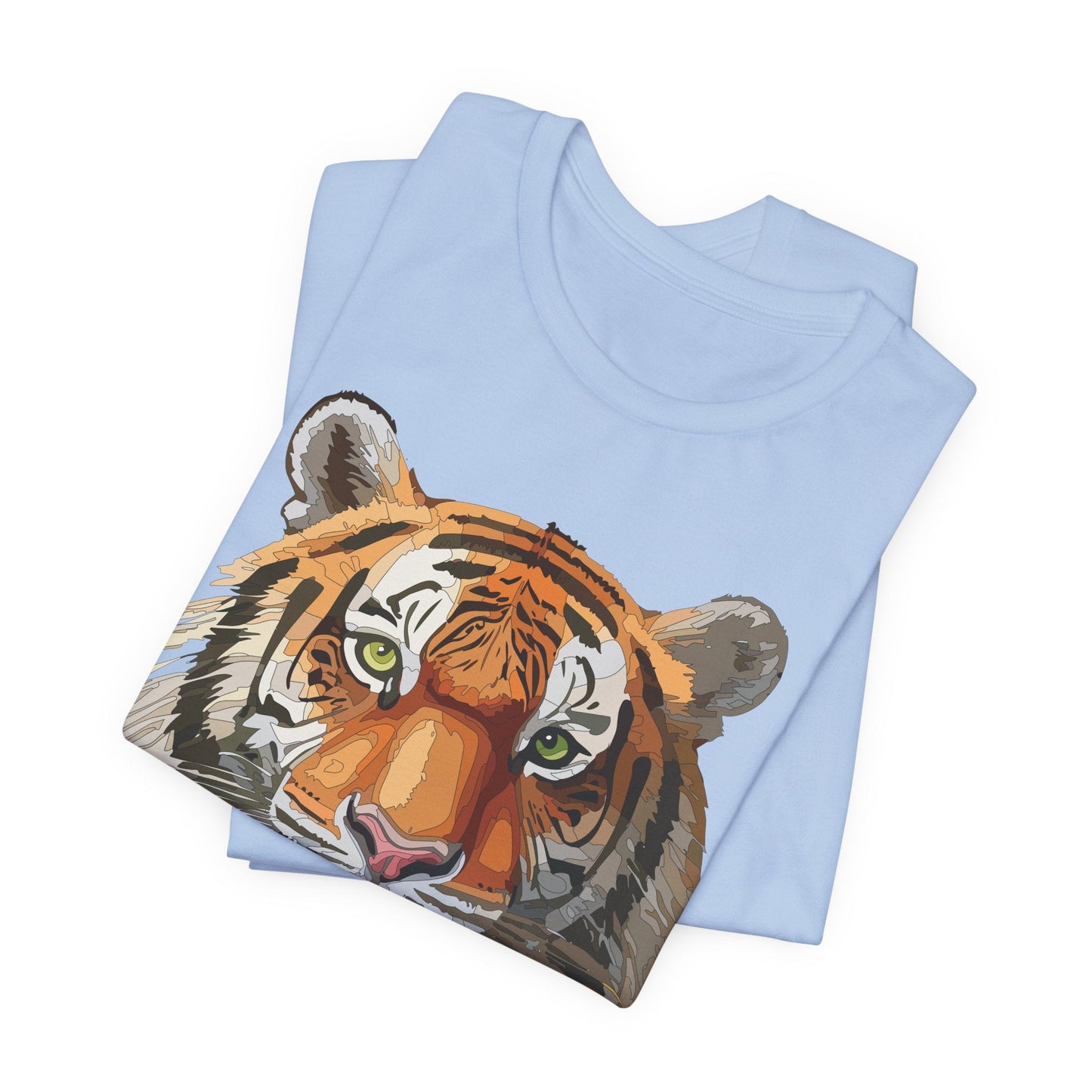 Unisex Animal Art Design Tee Shirt Wild Animals Graphic Tee Softstyle Gildan 64000