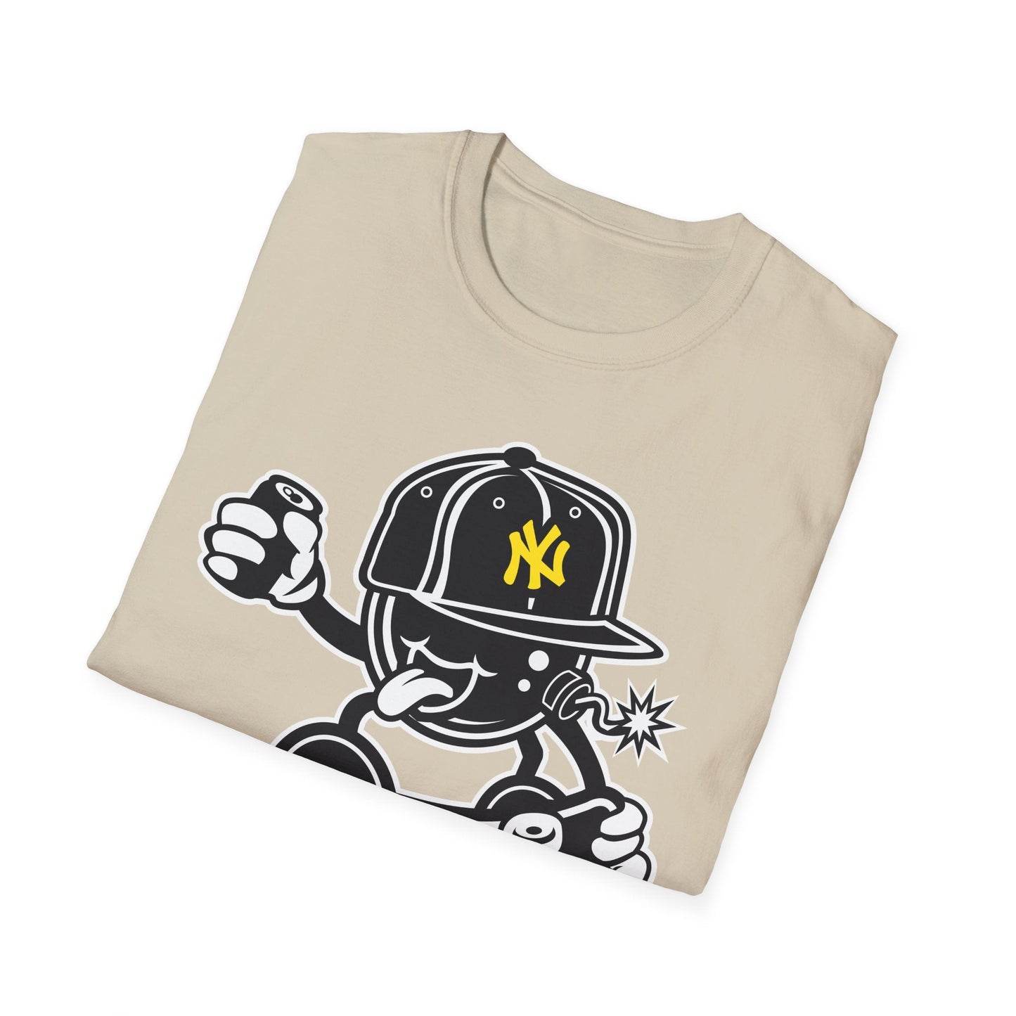 Cartoon T Shirt Animation Tee Funny Unisex Gildan Softstyle 64000 Cotton Breathable Lightweight Tee