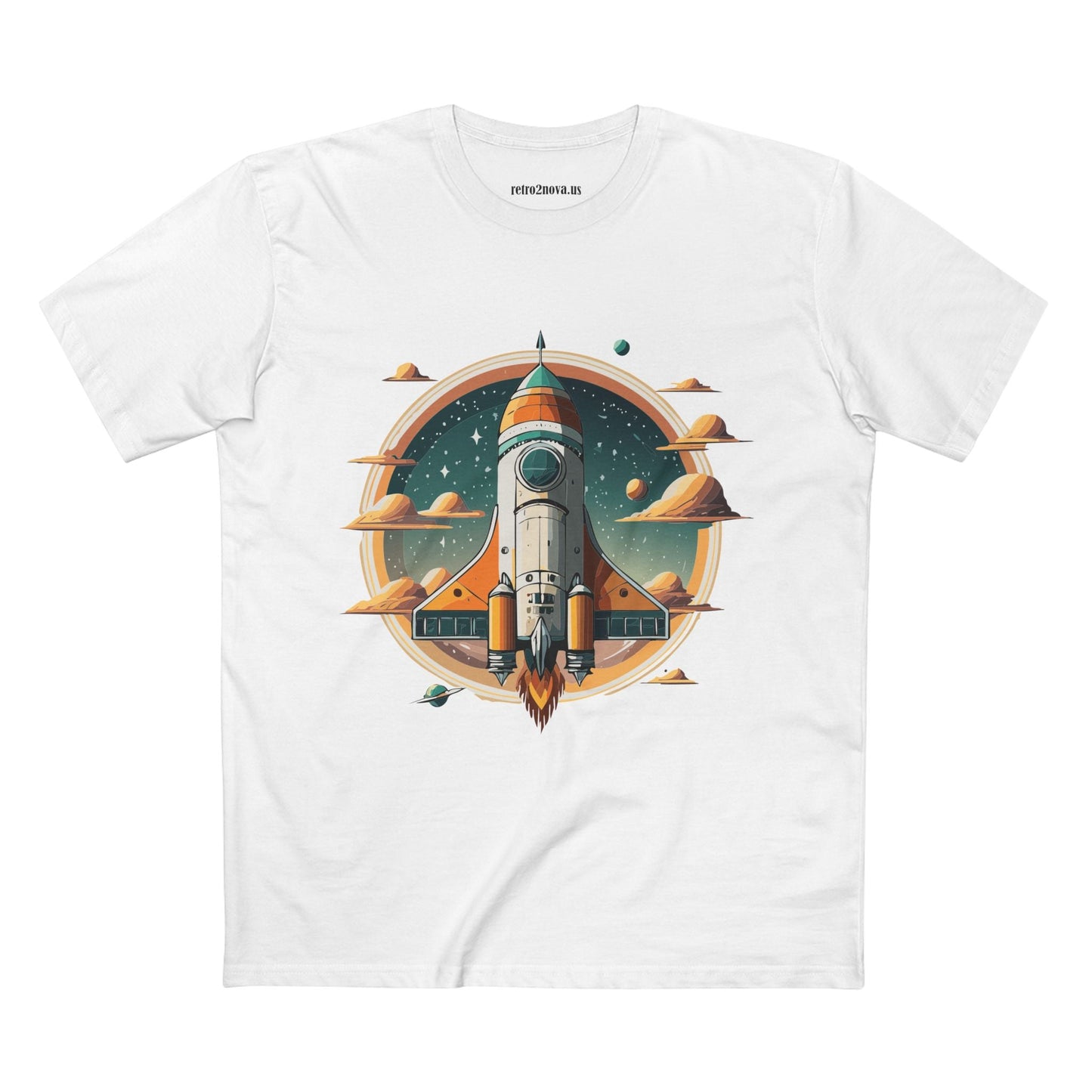 Cosmos Shirt Unisex Premium Cotton Tee With Original Art Design By Retro2Nova Collection