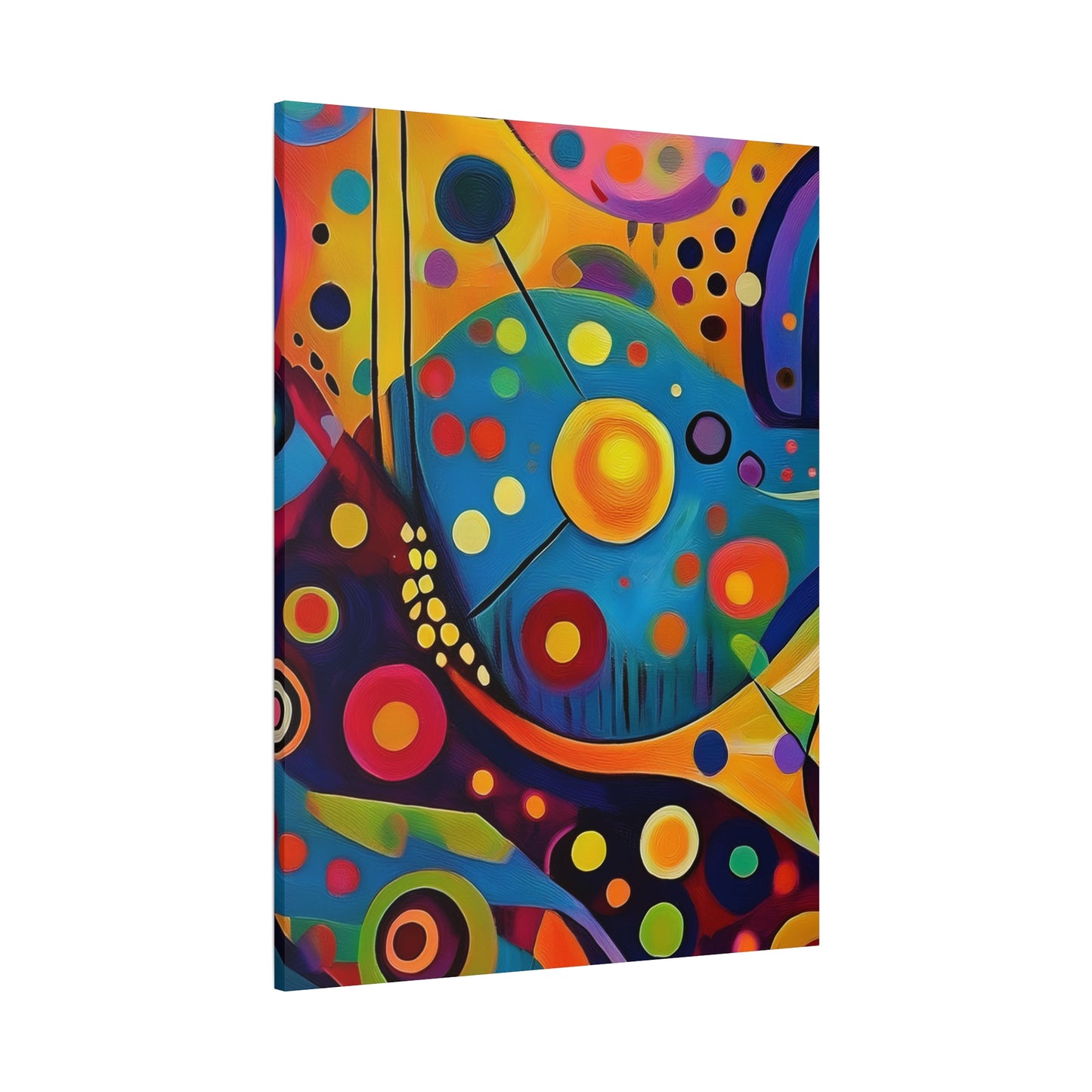Abstract Oil Painting Print Canvas 20x24,20x30,24x30 24x32,24x36,30x40 32x48,36x48,40x60 Pine-Wood Inner Frame ABS-124