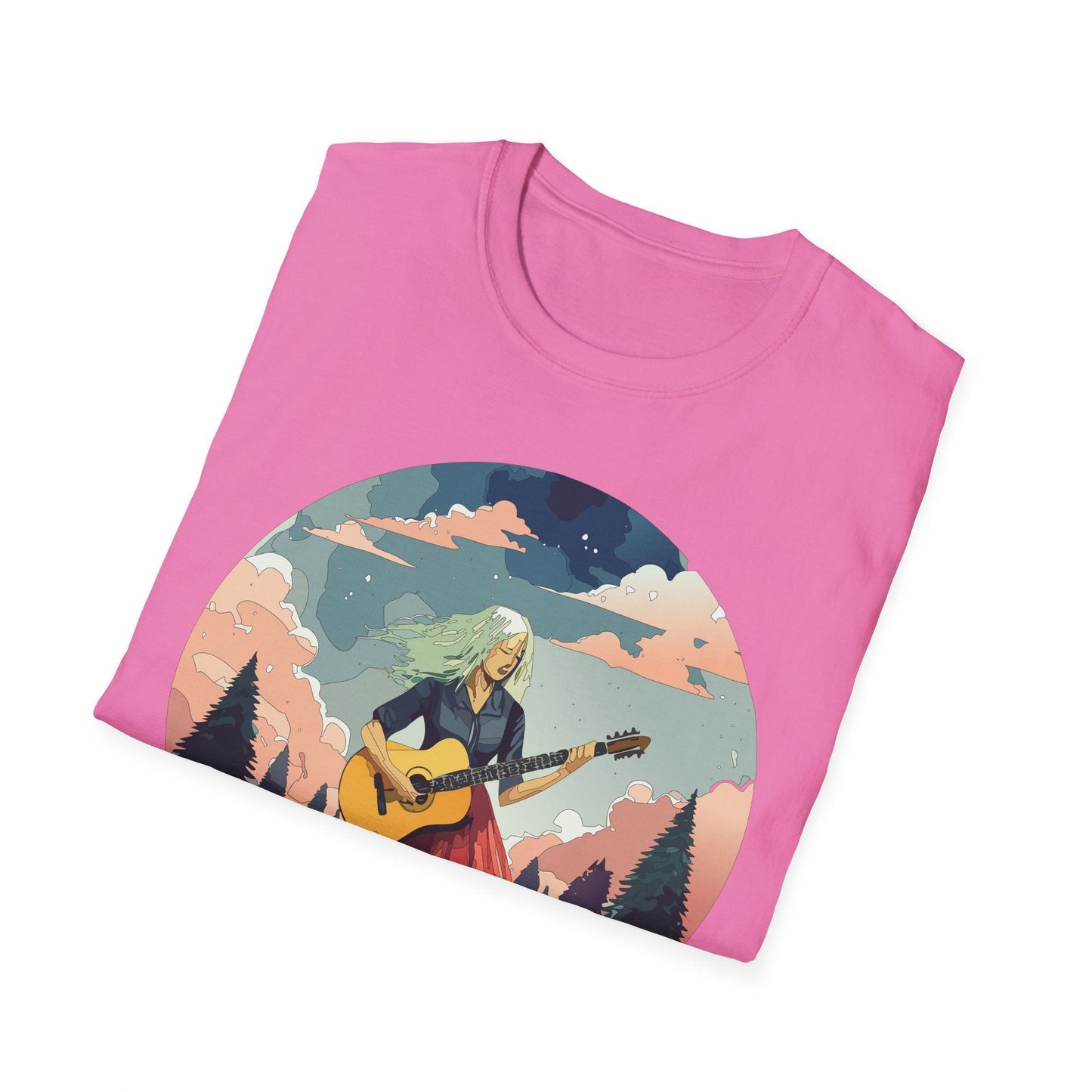 Womens Graphic T Shirt Art Design Ladies Tee Softstyle Gildan 64000 100 Percent Cotton