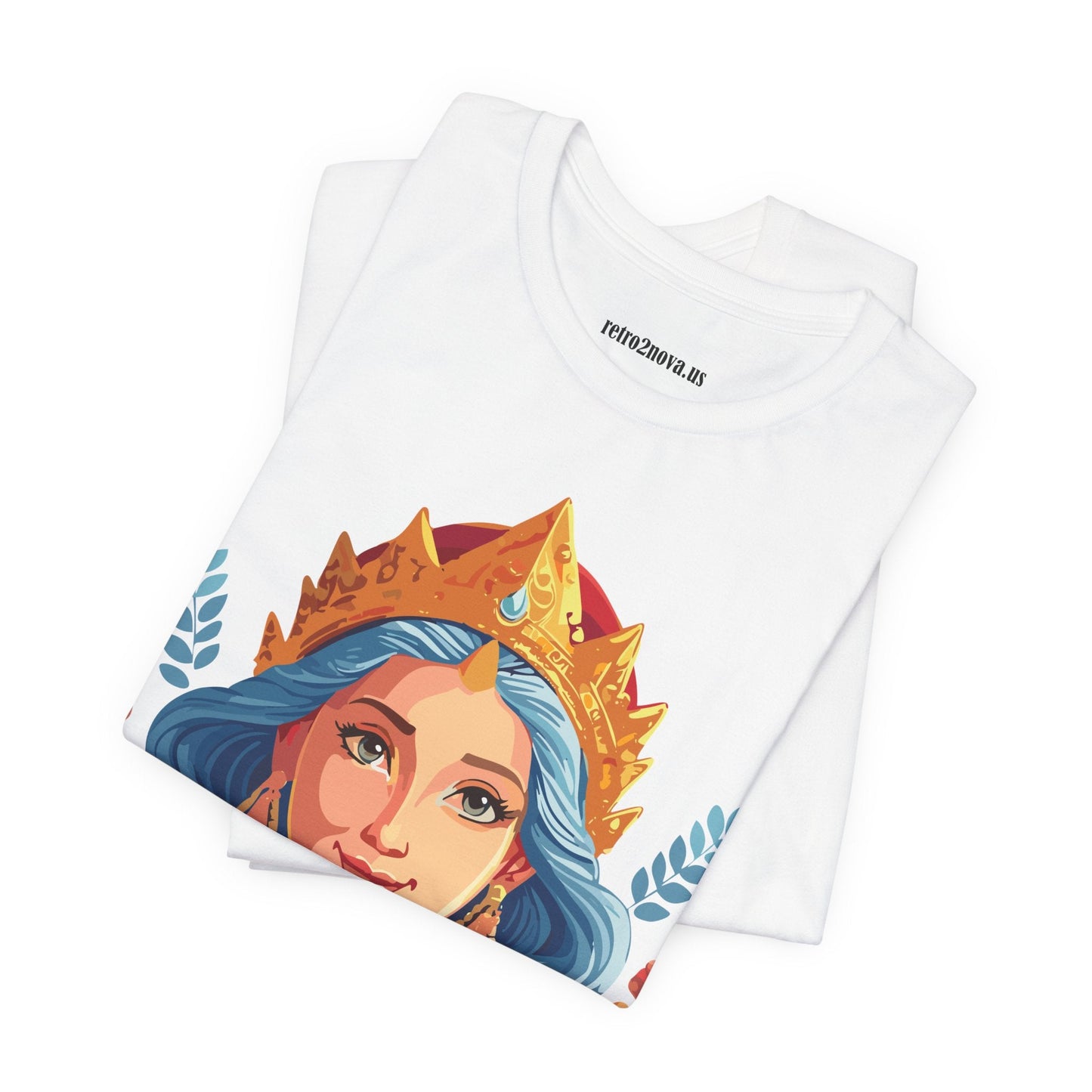 Goddess Graphic Cotton T Shirt Unisex Jersey Short Sleeve Original Art by Retro2Nova