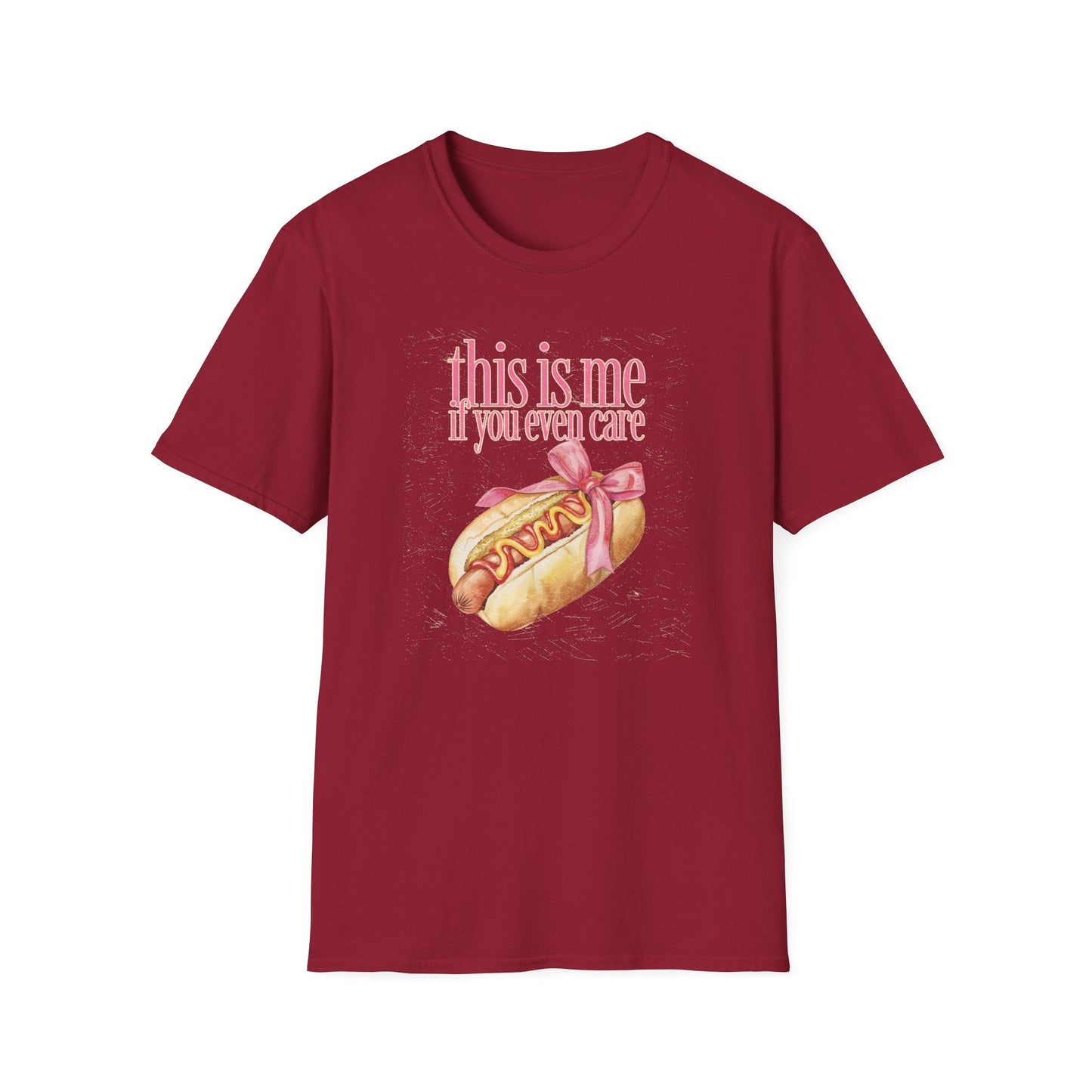 Funny Food T Shirt Unisex Softstyle Tee with Art Design Gildan 64000 100 Percent Ring Spun Cotton Lightweight Comfort