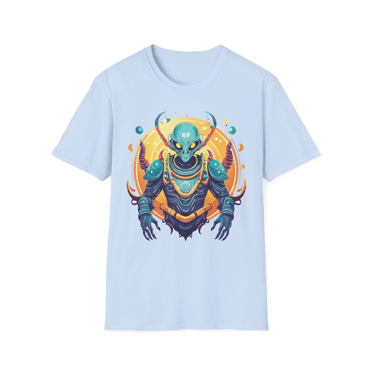 Alien Cosmos Graphic Tee Gildan Unisex 100 Cotton Tee Shirt a5