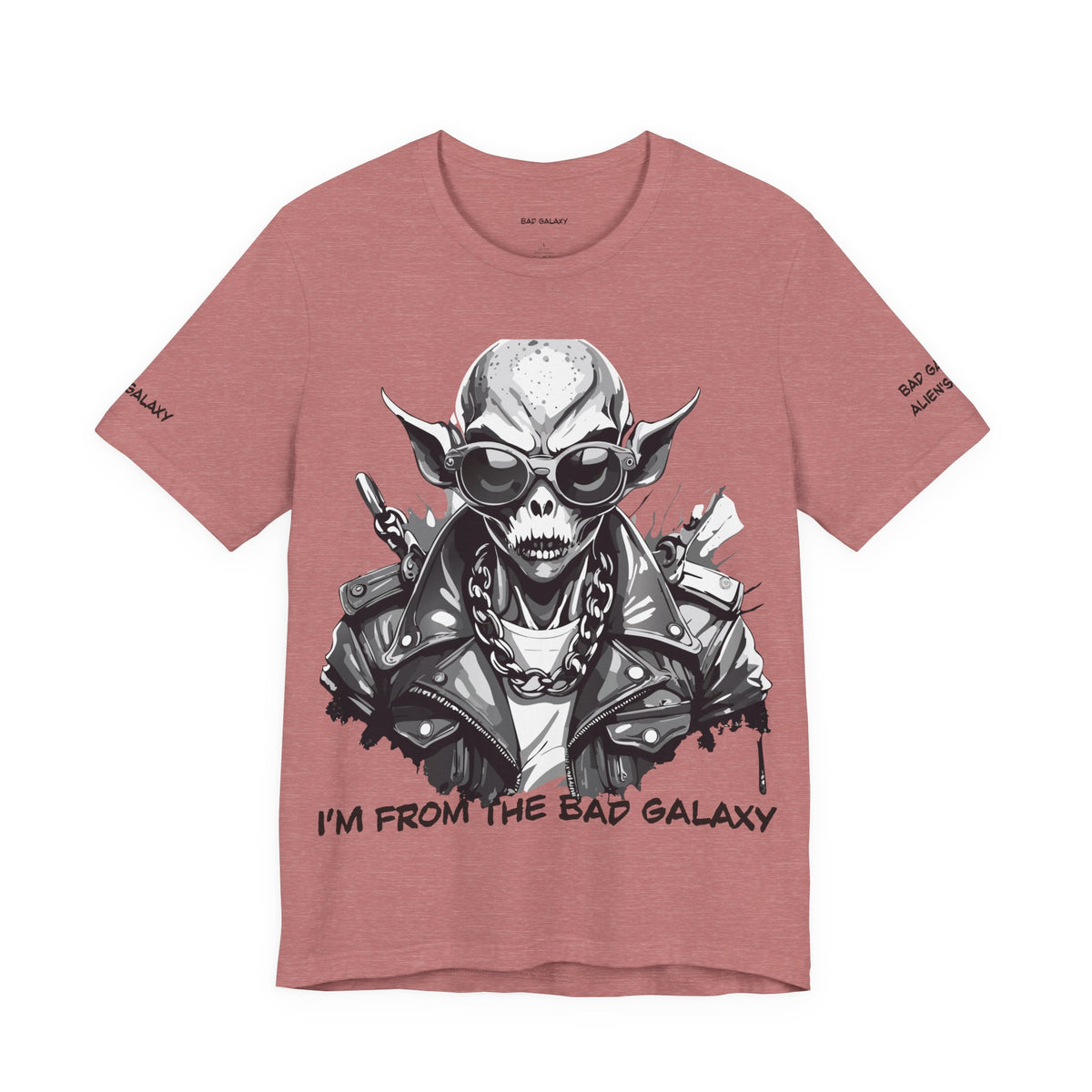 Alien Graphic Unisex Cotton Bella+Canvas Tee with Art Design b60