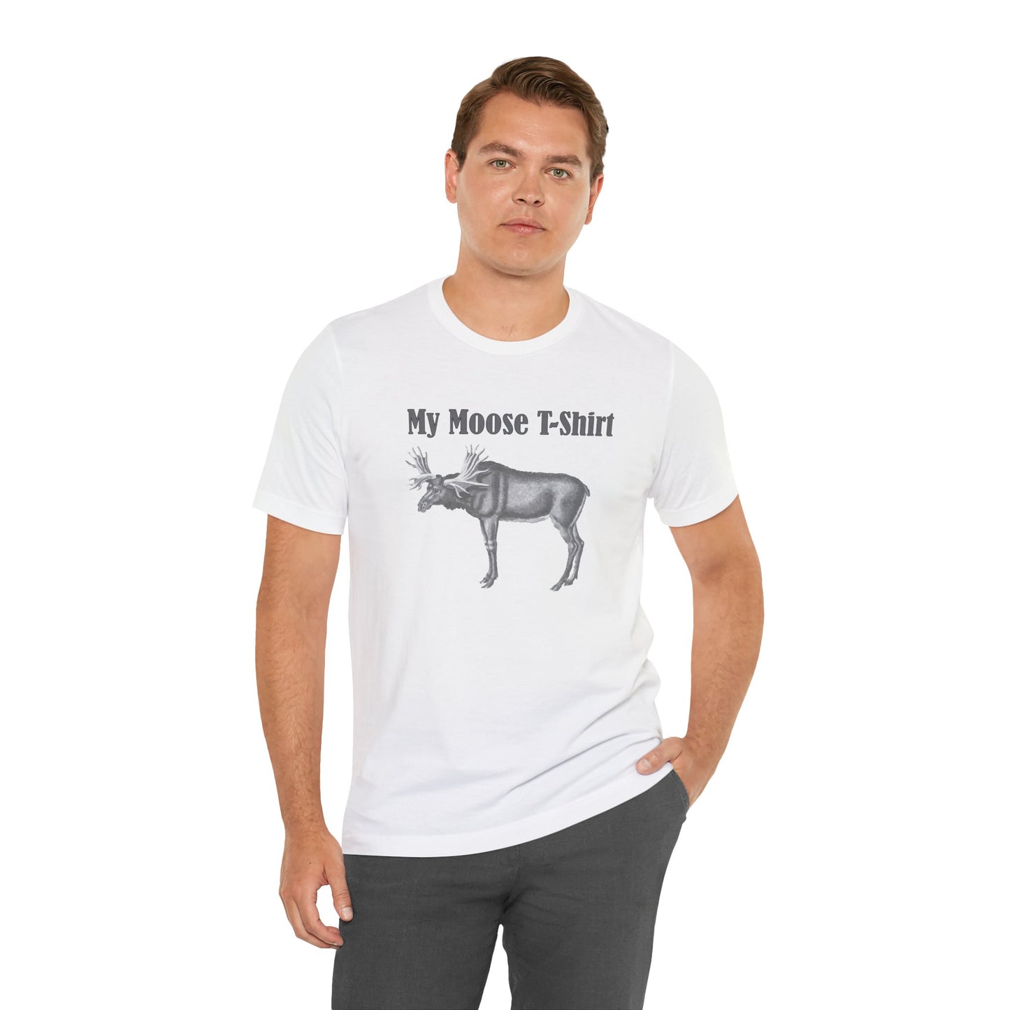 Unisex Cotton Tee Shirt with animals Print