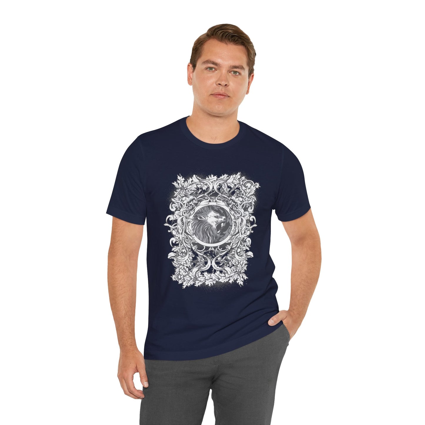 Gothic Illustration Graphic Unisex Cotton T-Shirt r18