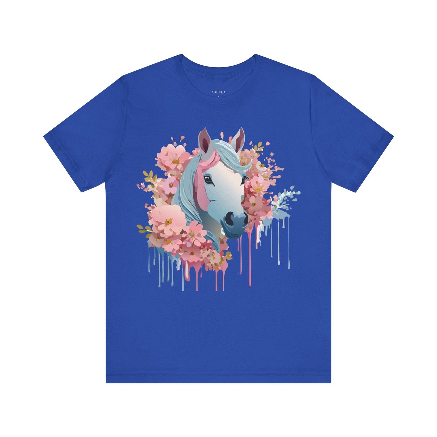 Horse Graphic Unisex 100 Cotton Vintage Animal Art T-Shirt 14