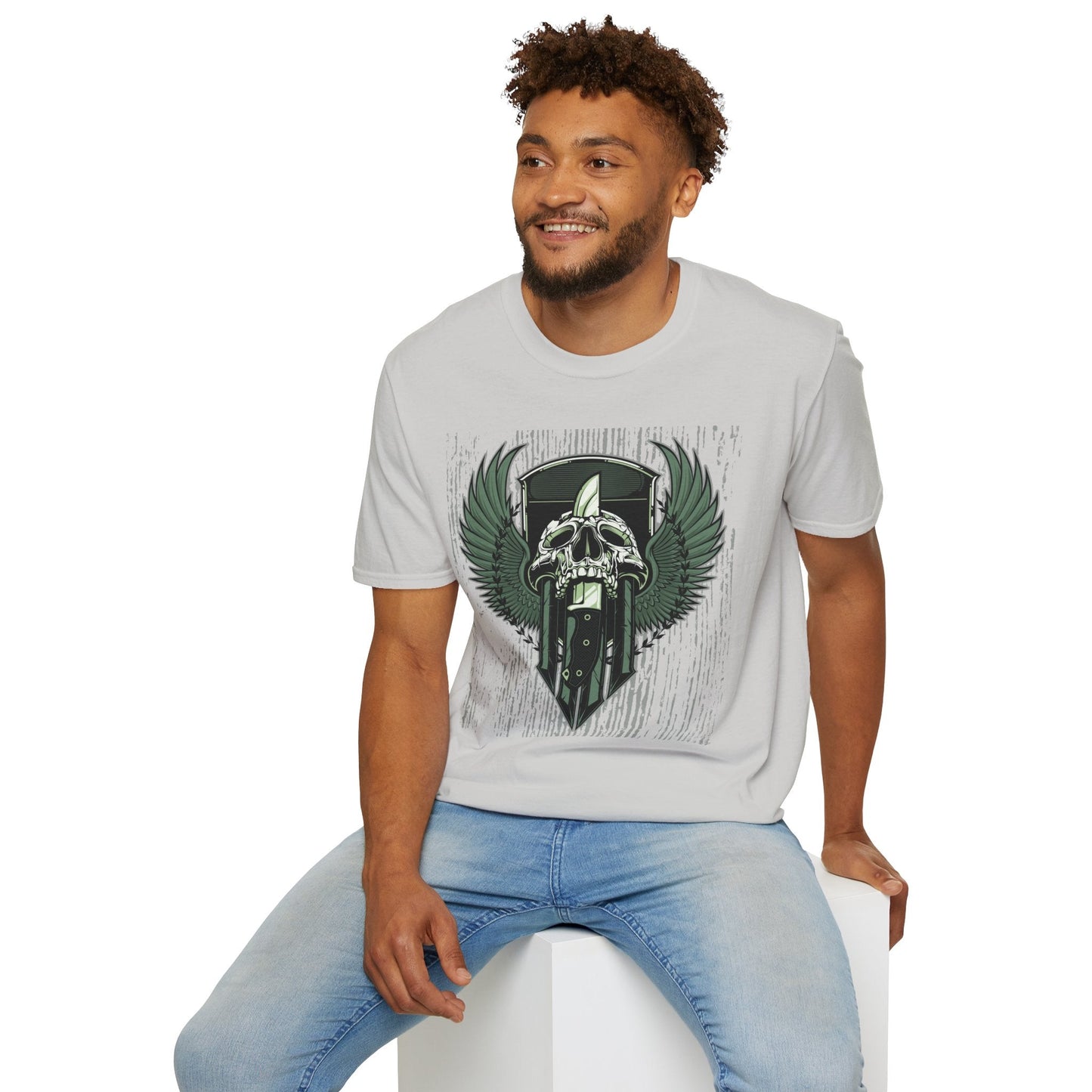 Art Graphic T Shirt Unisex Softstyle Gildan 64000 Cotton Tee With Graphic Design