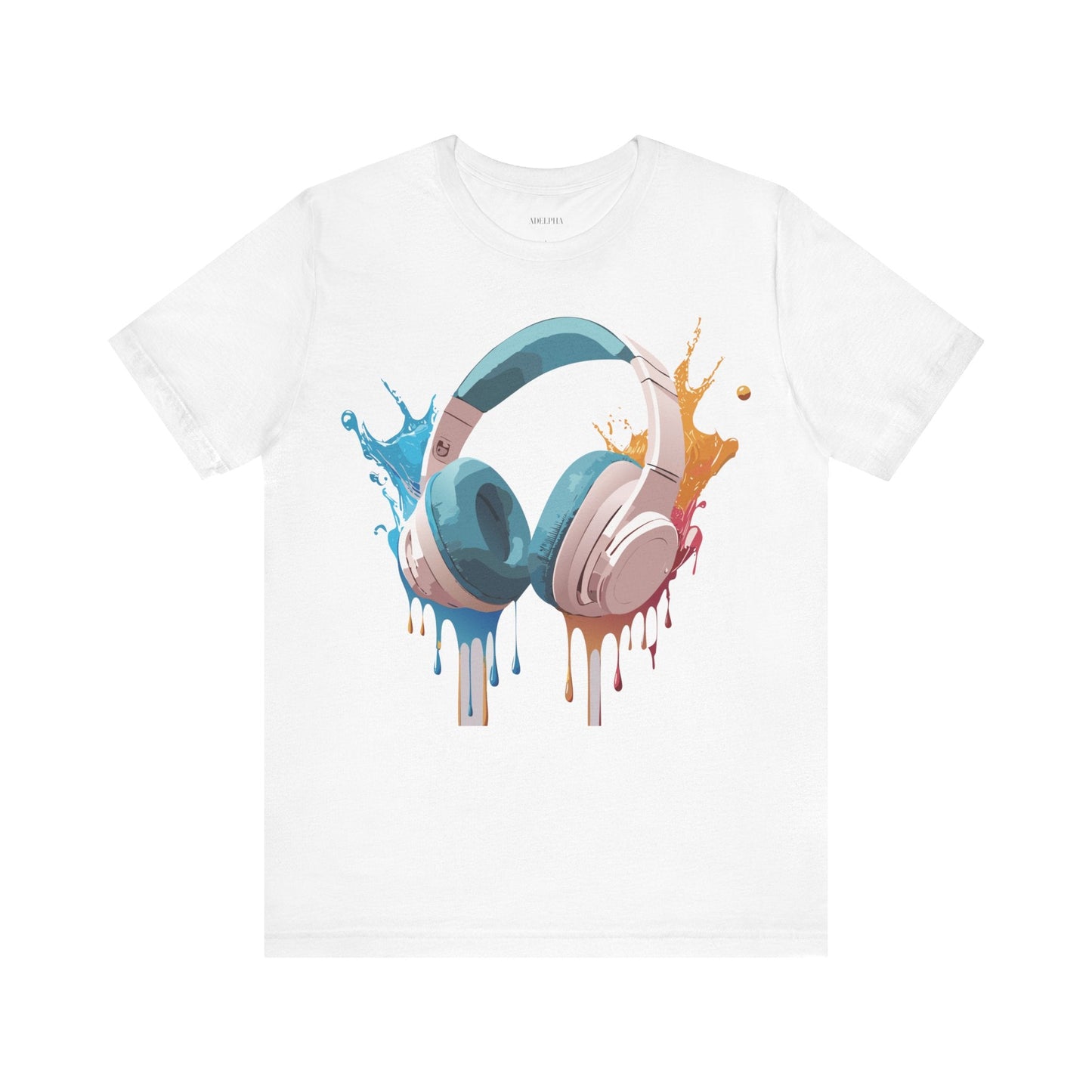 Music Graphic T Shirt Unisex Jersey Short Sleeve With Vintage Inspired Artwork Adelpha