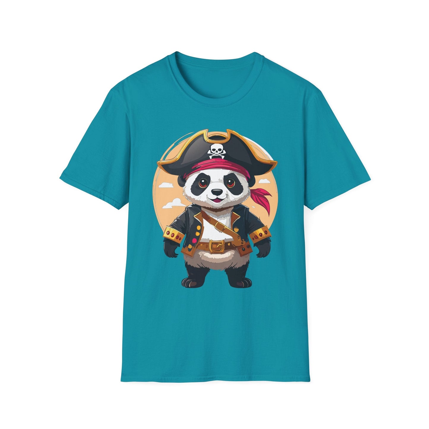 Panda Shirt Unisex T Shirt With Panda Animal Tee Animals Gildan Softstyle 64000 Cotton