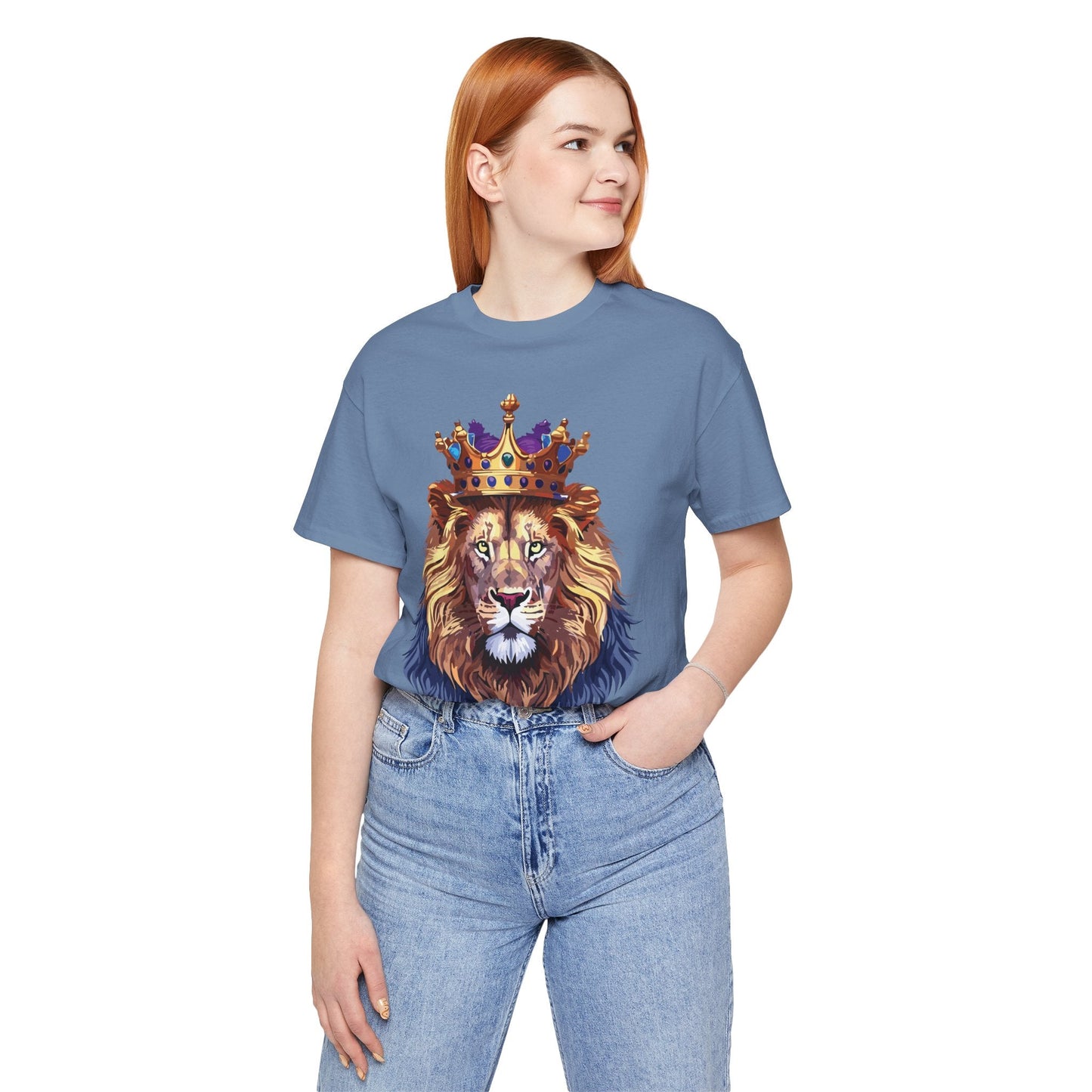Unisex Animal Graphic Tee Shirt Art Design Wild Animals Shirt Gildan Softstyle Cotton
