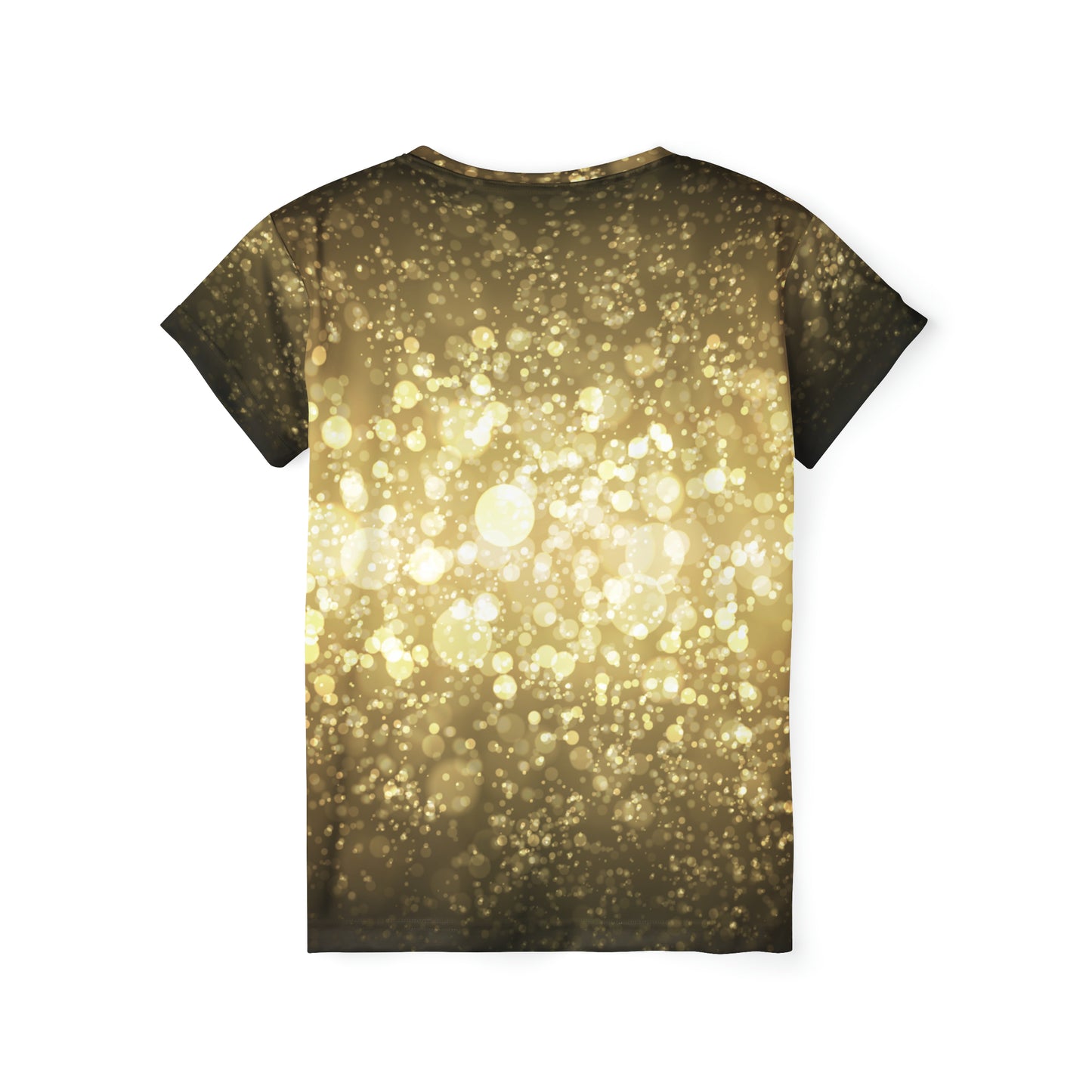 Poly Jersey Tee Shirt with abstract prints