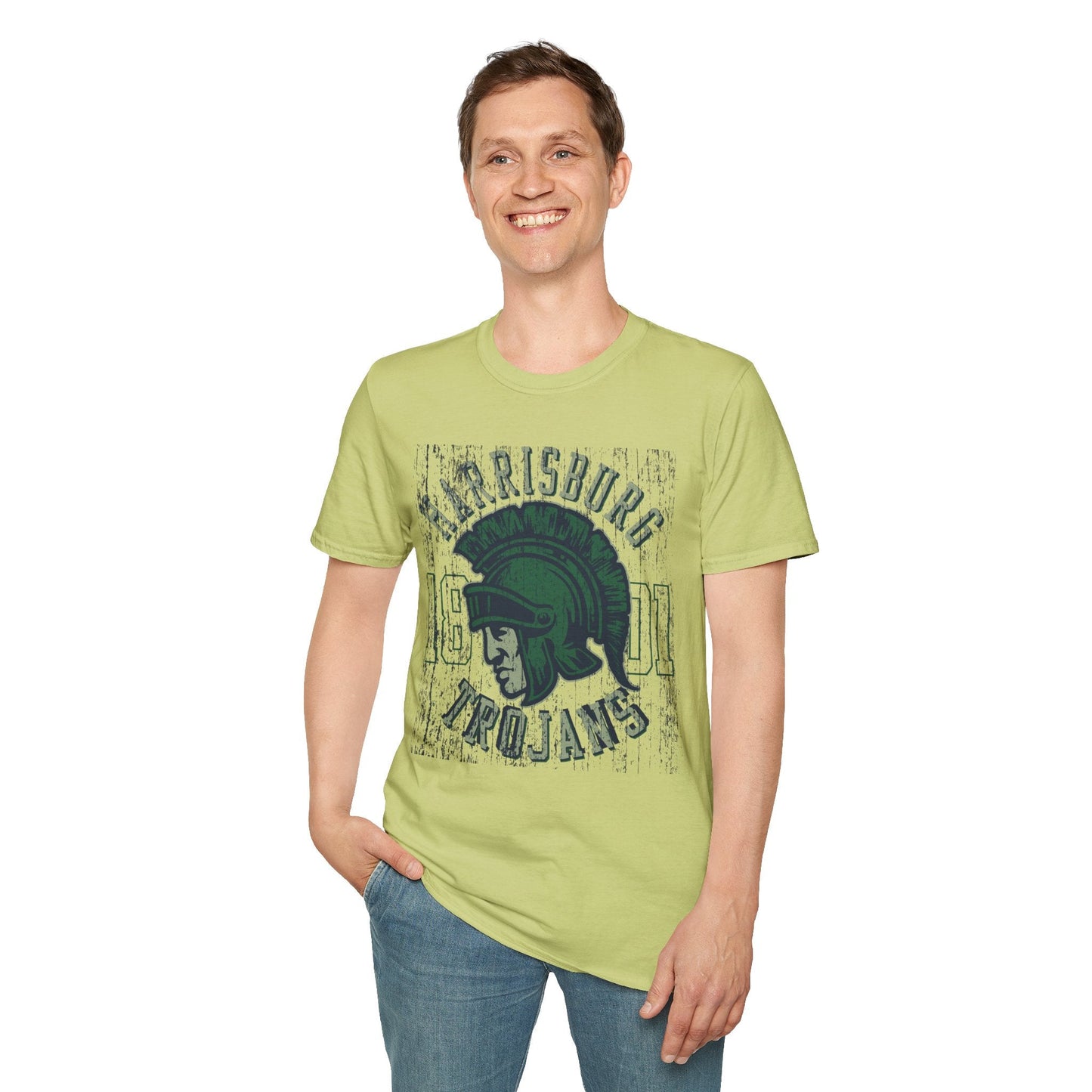 Unisex Gildan Softstyle 64000 Art Design Graphic T Shirt With Artwork Print For Everyday Wear