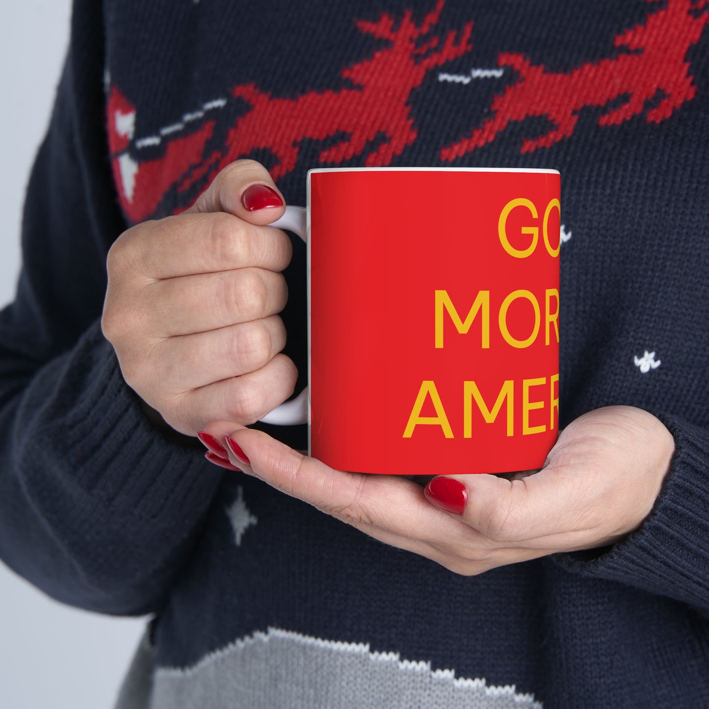 Tasse à café et à thé avec signature Good Morning America