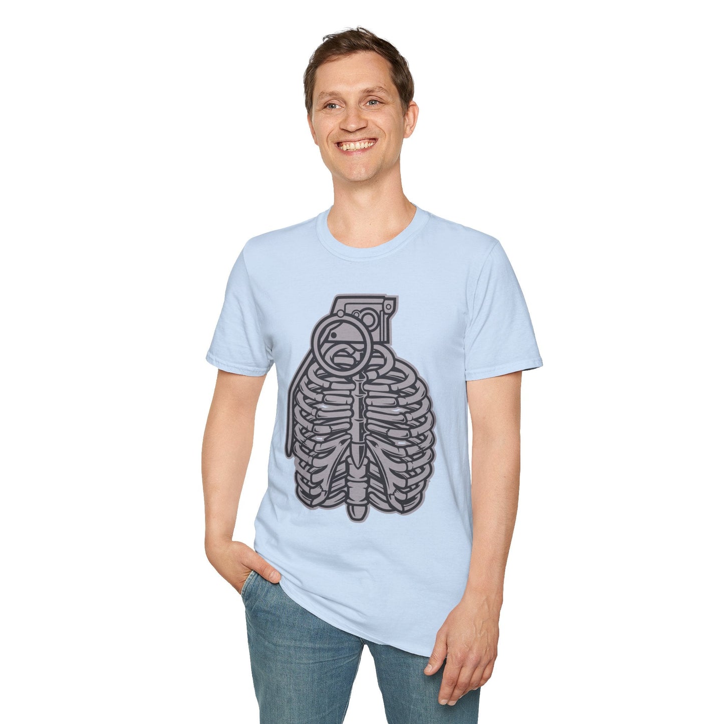 Cartoon T Shirt Animation T Shirt Funny Tee Shirt Unisex Gildan Softstyle 64000 Cotton