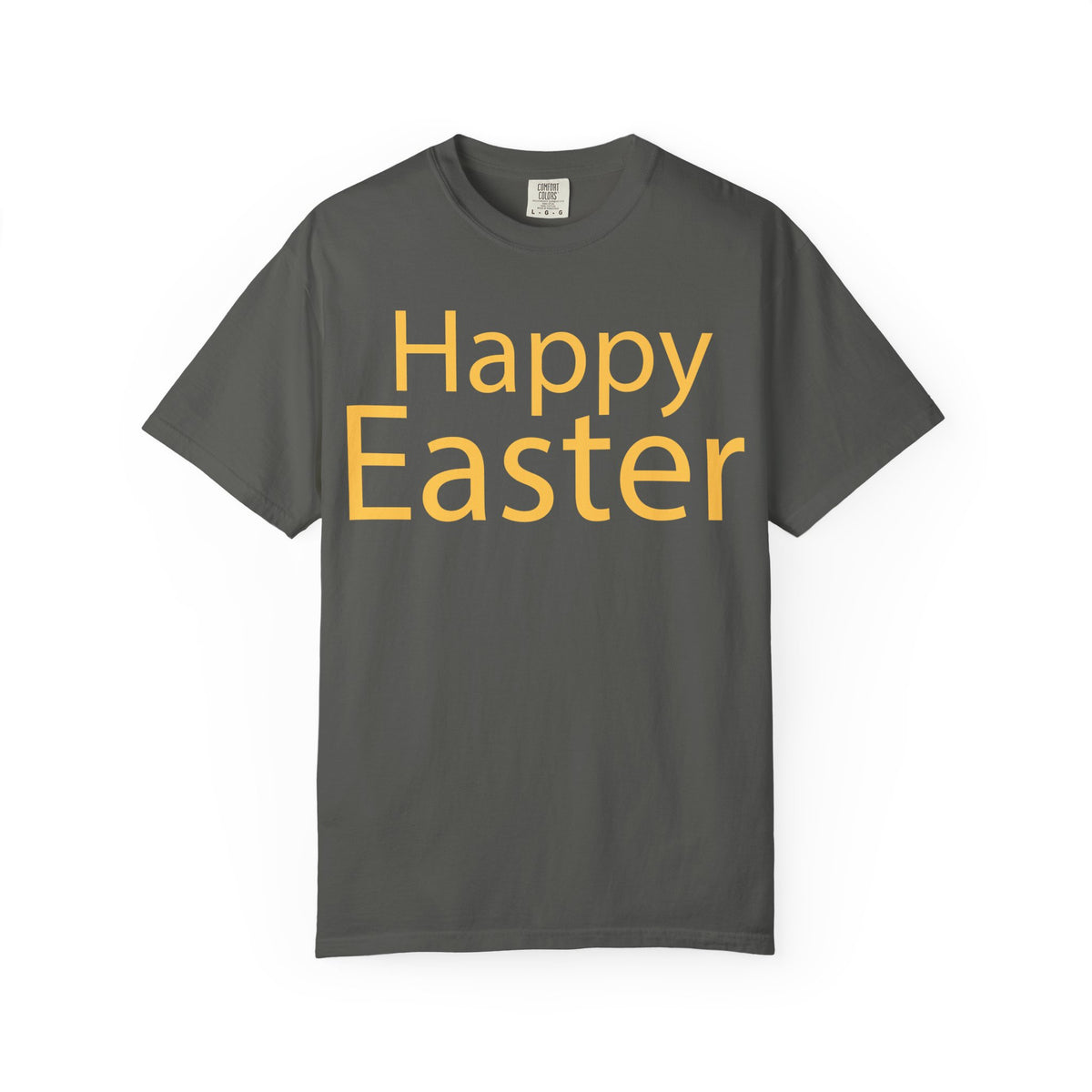 Happy Easter T-Shirt, Tee Shirt with Easter Signature, T Shirt with Easter Prints, Tee Shirt with Easter Design