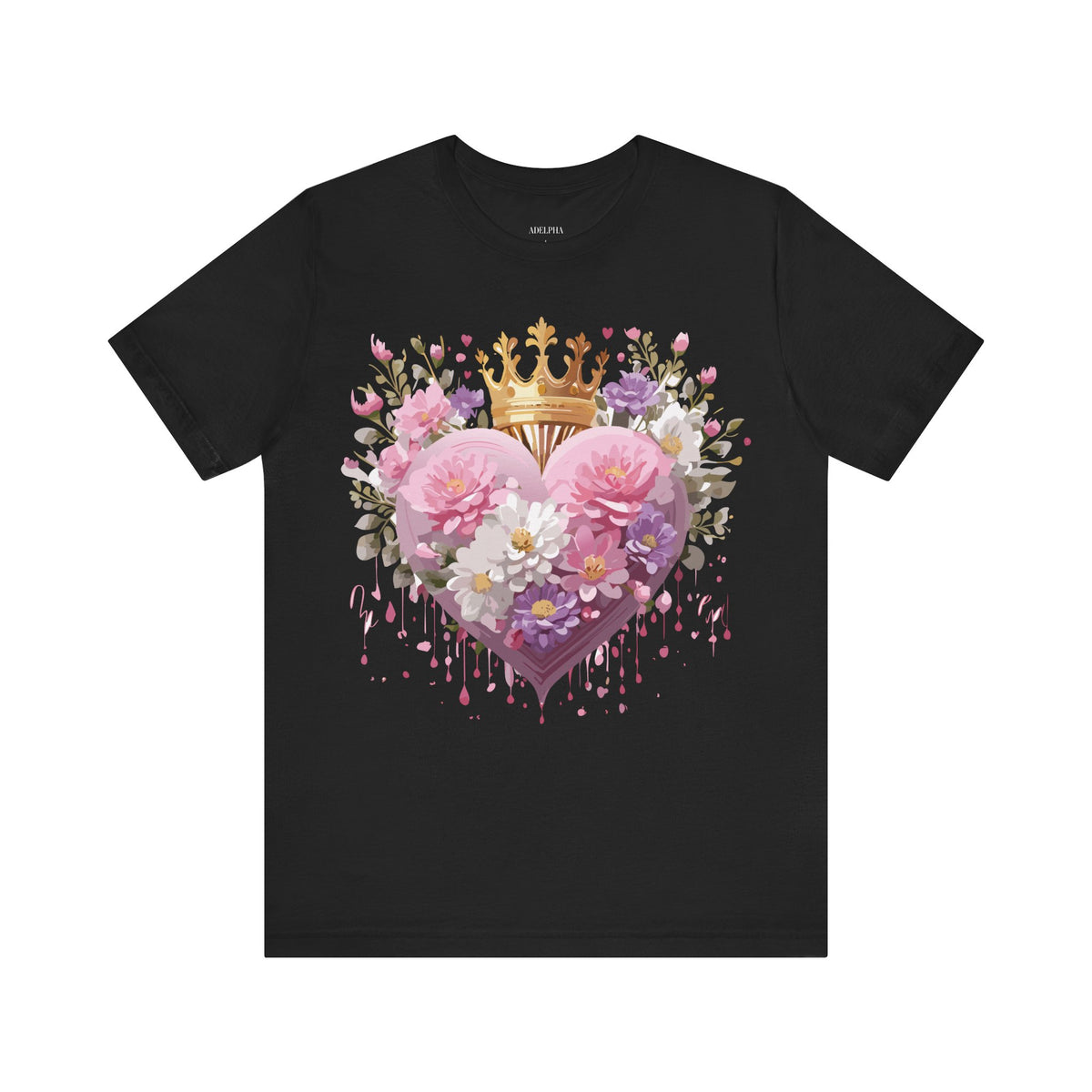 Valentine's Day Graphic Unisex Cotton Bella+Canvas Tee m199
