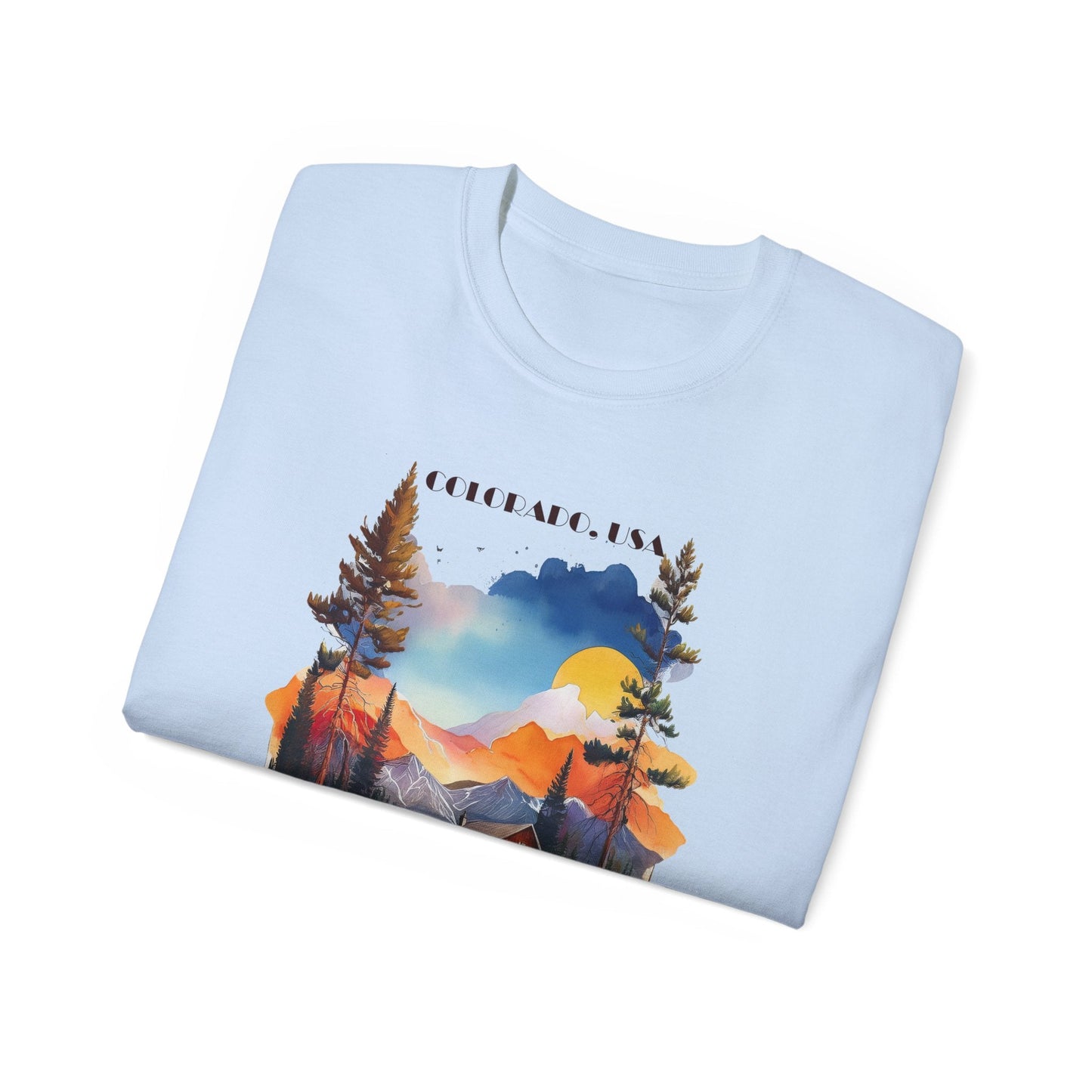 Colorado Graphic Unisex Cotton T‑Shirt 2