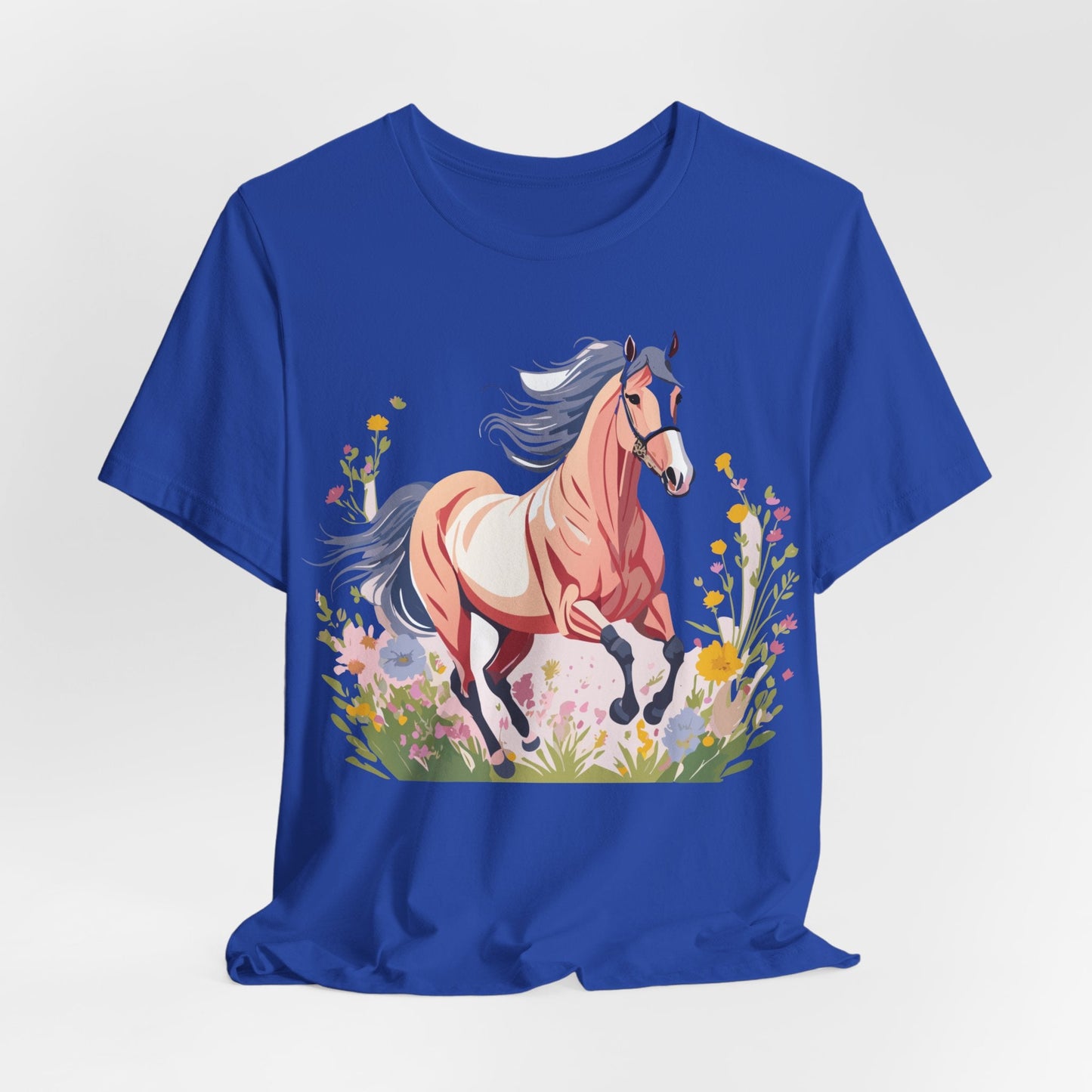 Horse Graphic Unisex 100 Cotton Vintage Animal Art T-Shirt 8