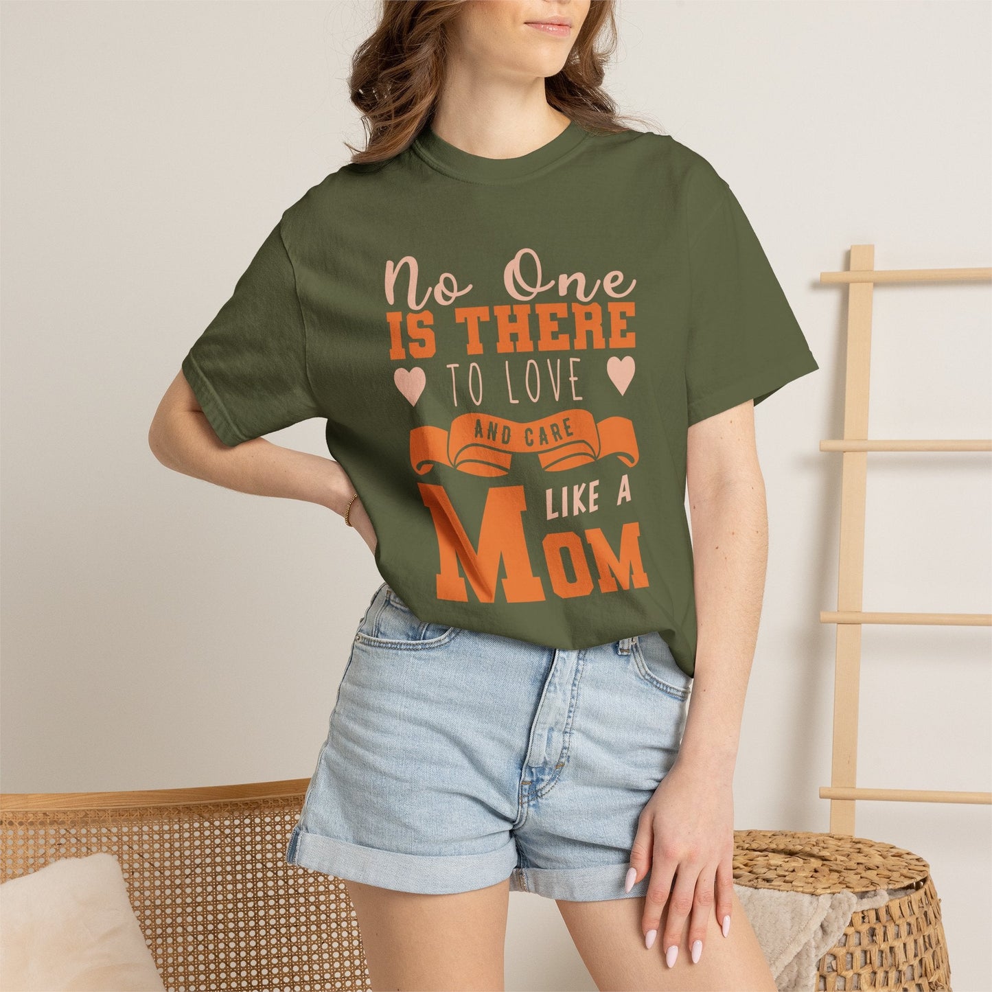 Mom T-shirt Mother Day Mama Tee Unisex Comfort Colors Garment-Dyed Cotton h47