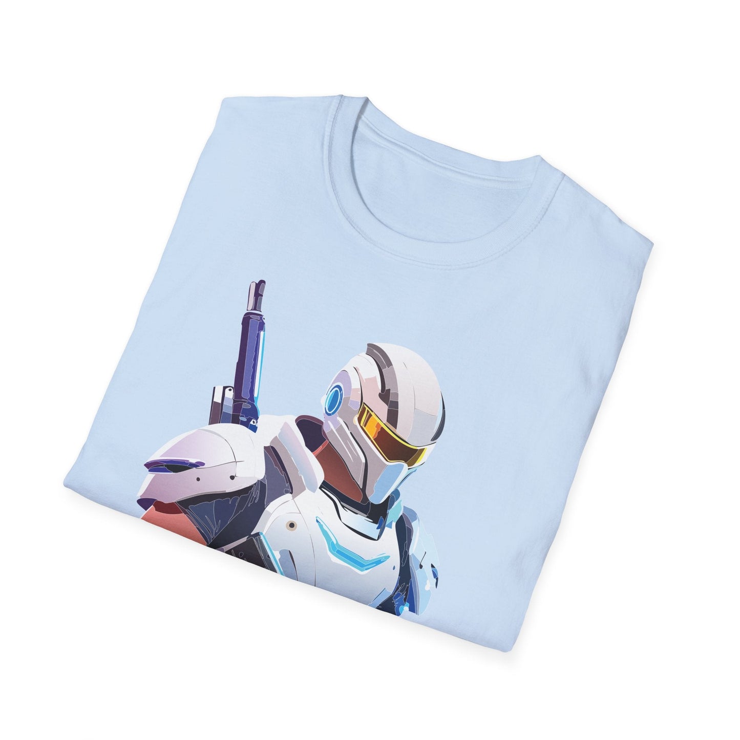 Robocop T Shirt Unisex Softstyle 64000 Gildan 100 Percent Ring Spun Cotton Graphic Tee