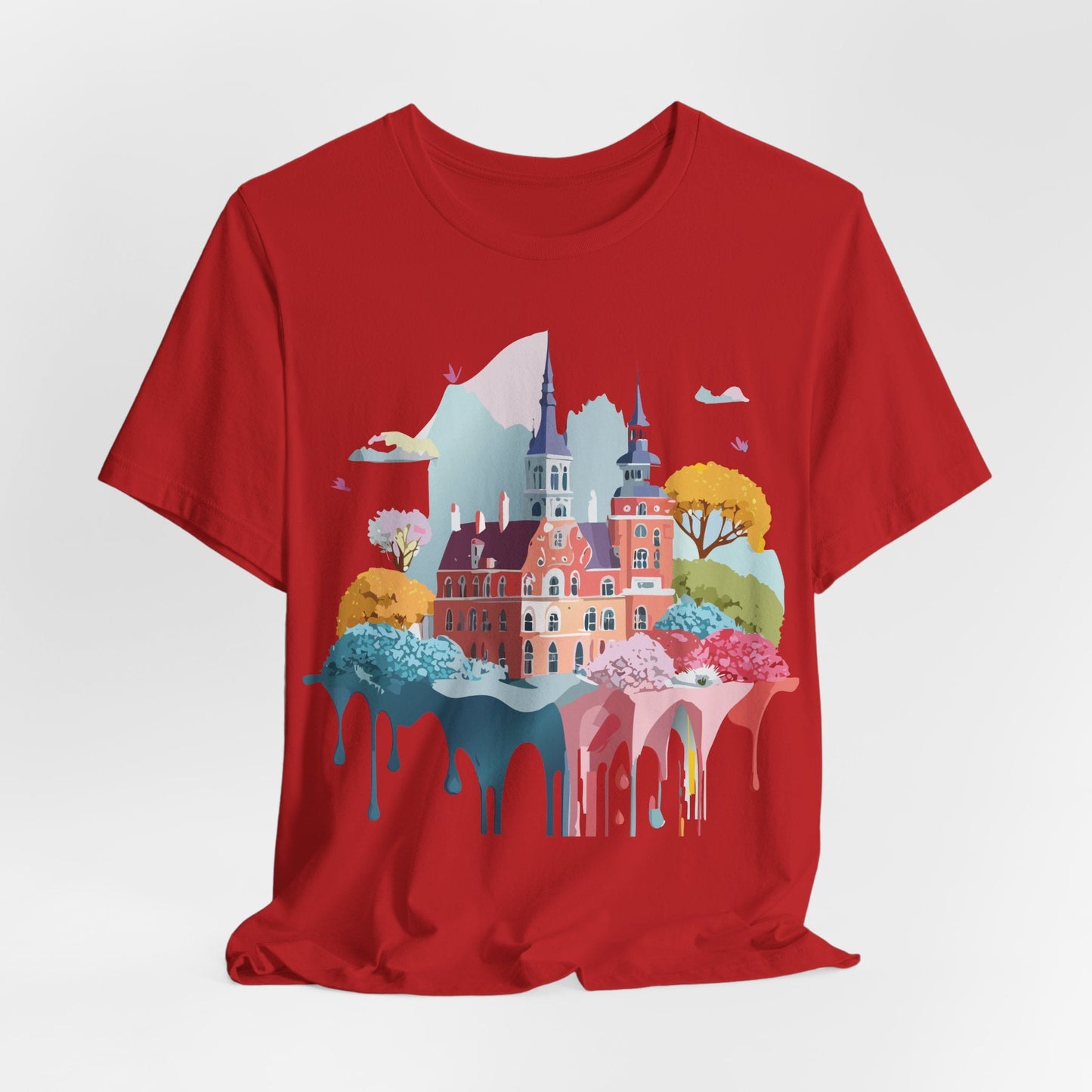 Germany Tourist Shirt Graphic Tee Unisex Vintage Inspired Design Adelpha Short Sleeve