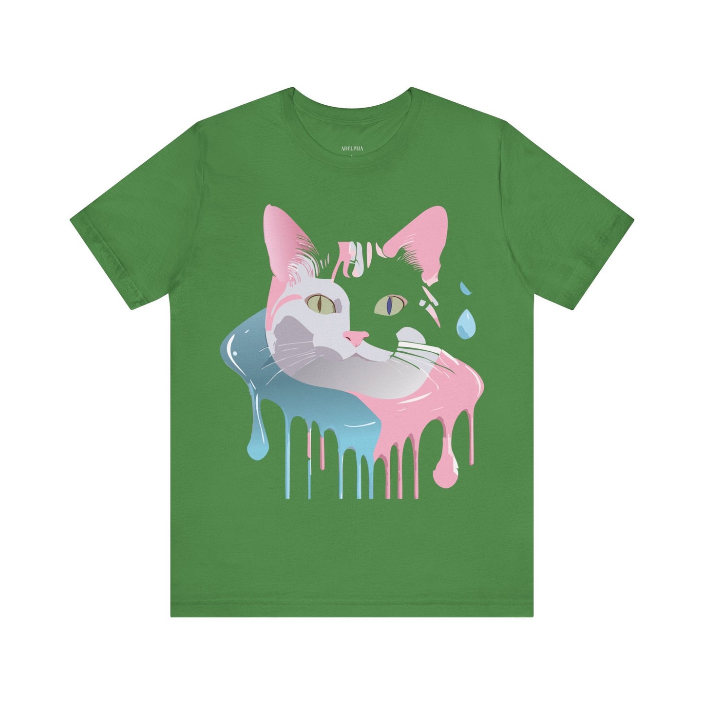 Cat Graphic Unisex 100 Cotton Vintage Design Tee 22