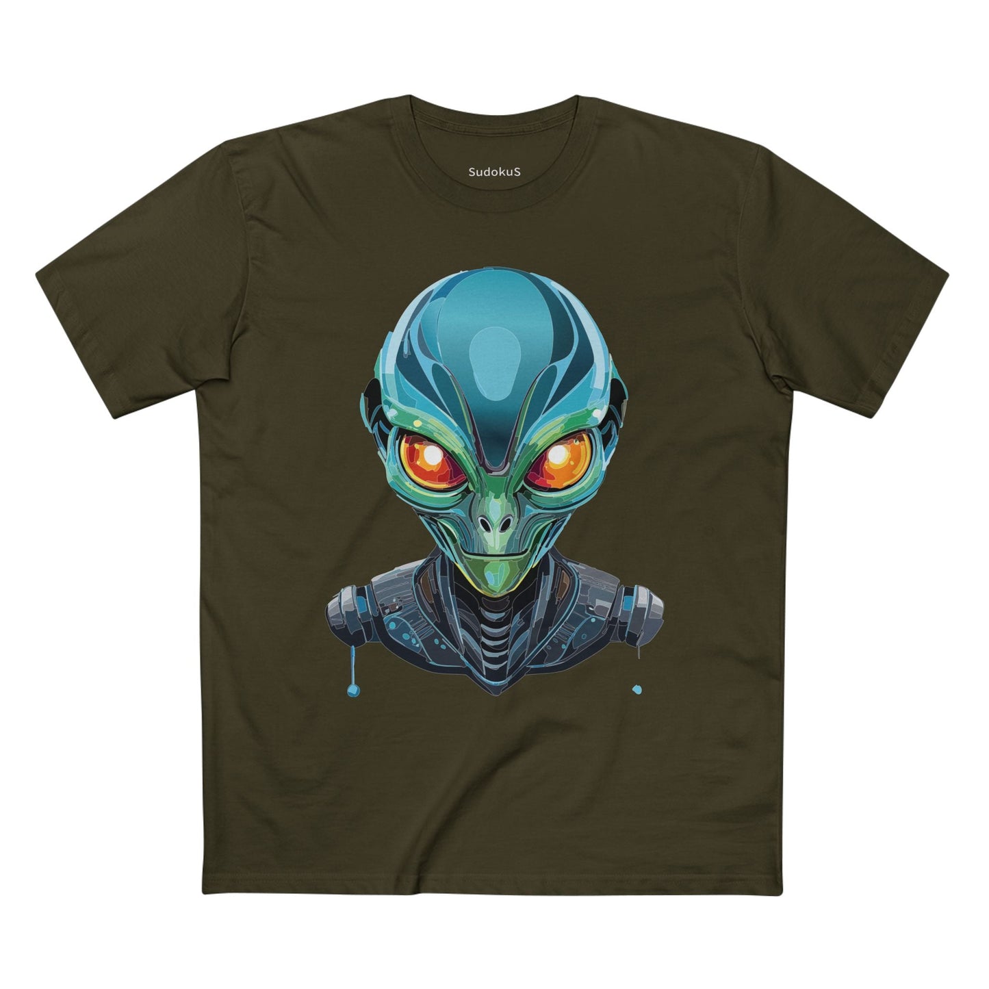 Aliens Graphic Unisex 100 Cotton Staple Tee 12