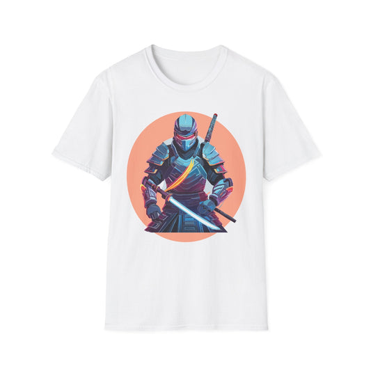 Samurai Shirt Unisex T Shirt 100 Percent Ring Spun Cotton Softstyle Tee Gildan 64000