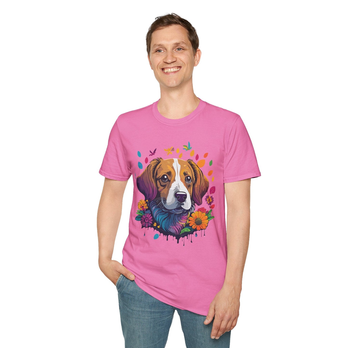 Dog Lover Unisex Tee Gildan Softstyle 64000 100 Percent Cotton Animal Shirt