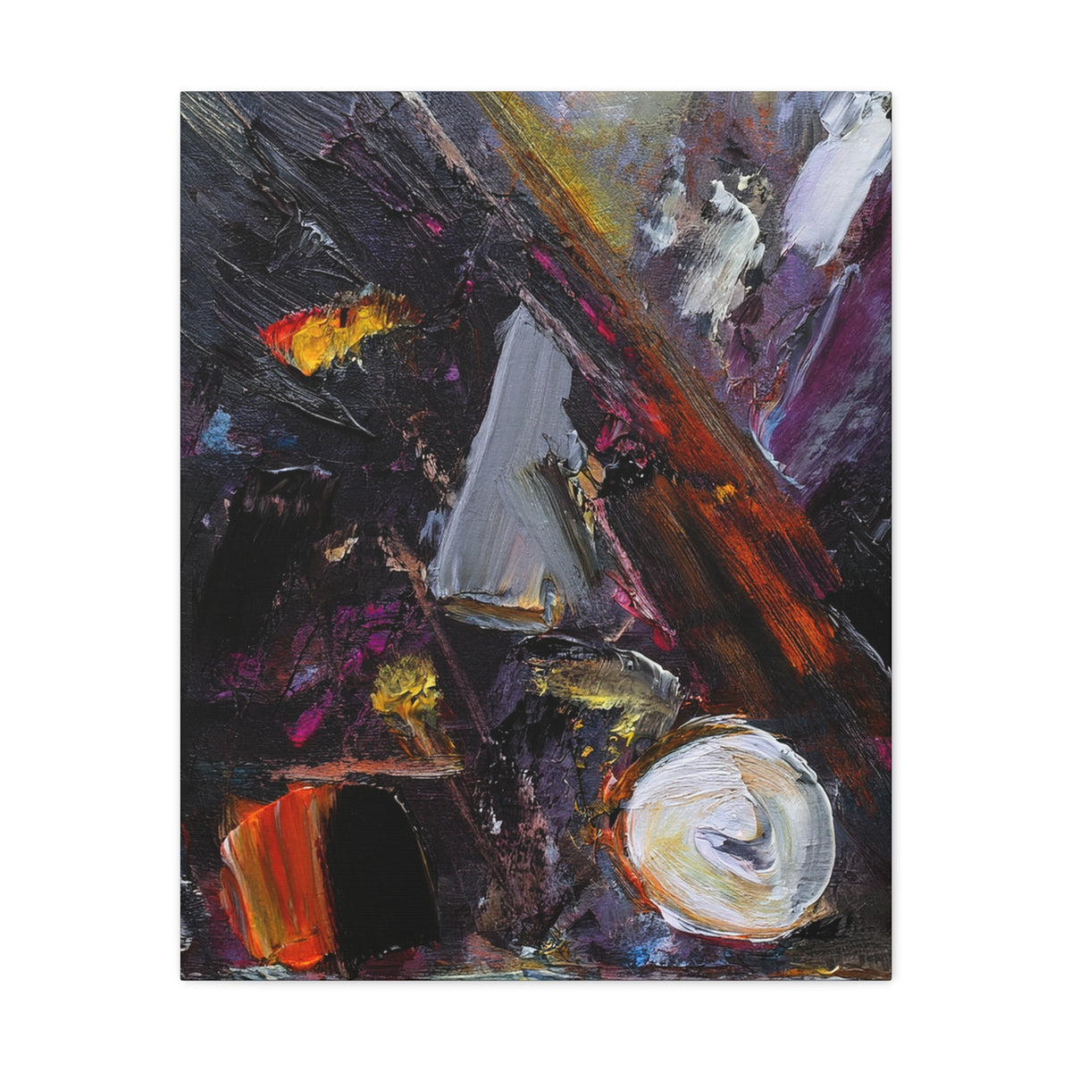 Abstract Oil Painting Print Canvas 20x24,20x30,24x30 24x32,24x36,30x40 32x48,36x48,40x60 Pine-Wood Inner Frame ABS-73