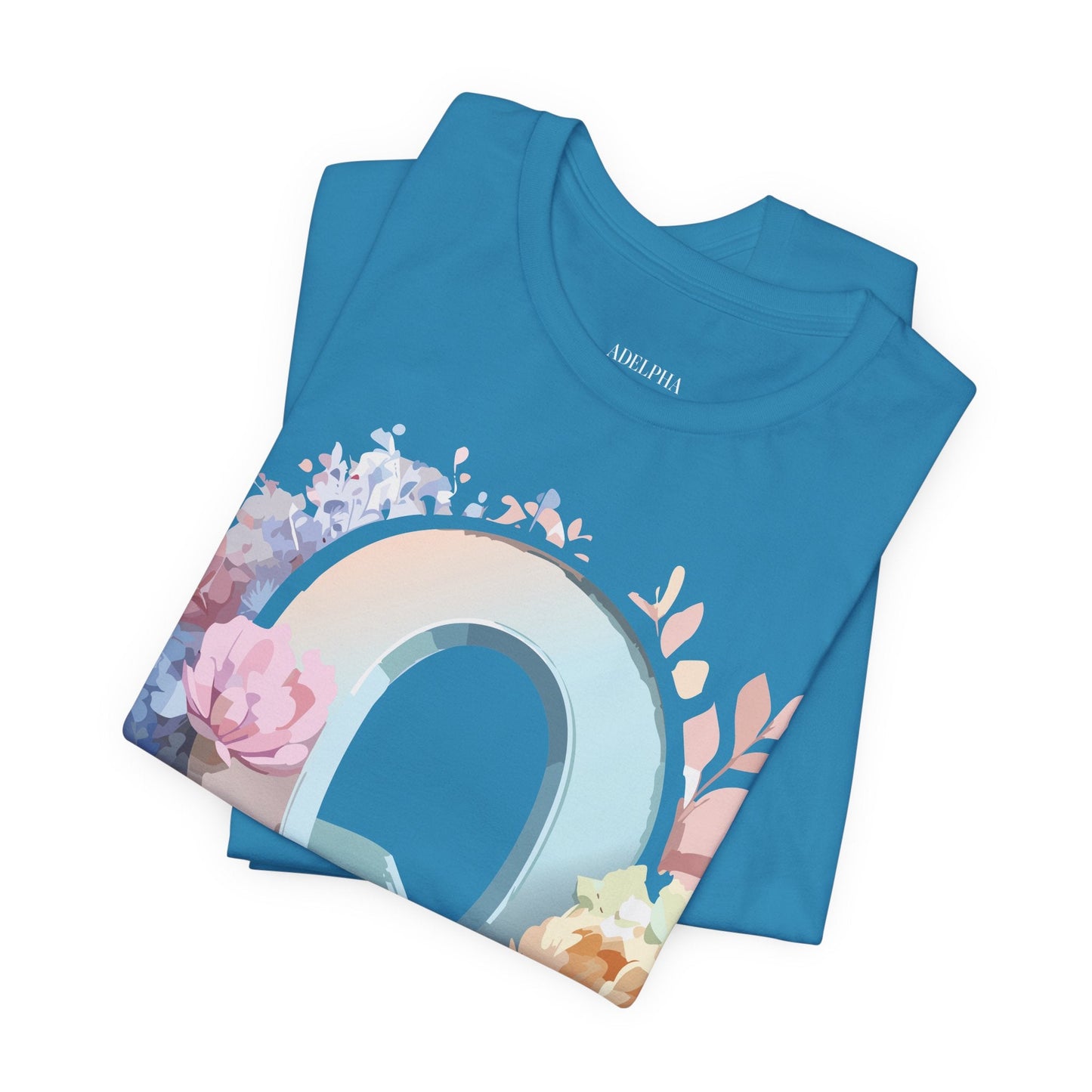 Letter Q Shirt Unisex Graphic Tee With Vintage Inspired Artwork By Adelpha Premium Quality