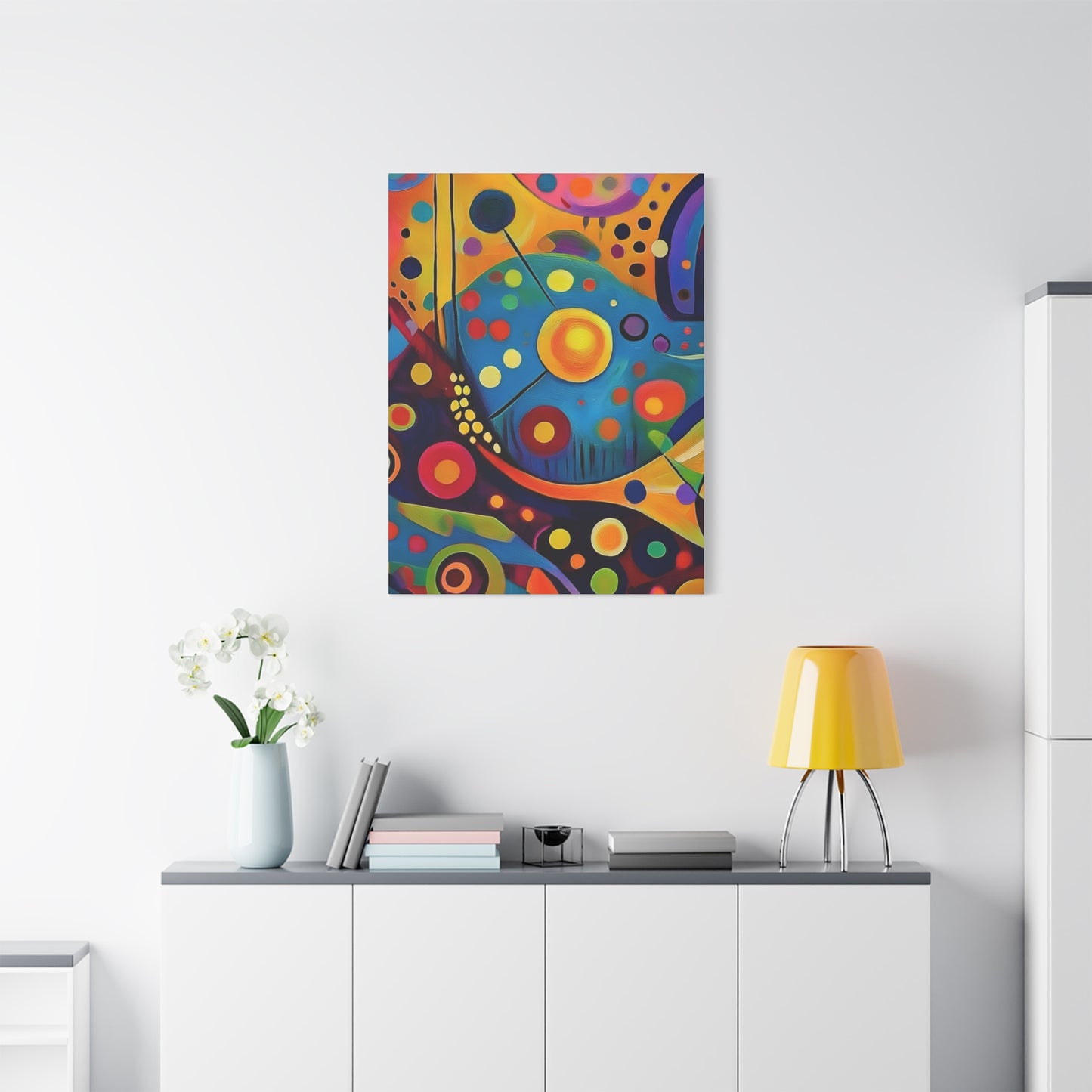 Abstract Oil Painting Print Canvas 20x24,20x30,24x30 24x32,24x36,30x40 32x48,36x48,40x60 Pine-Wood Inner Frame ABS-124