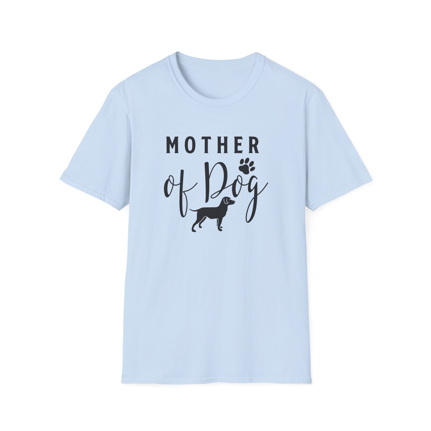 Dog Mom Pet Lover Graphic Unisex Cotton T-Shirt