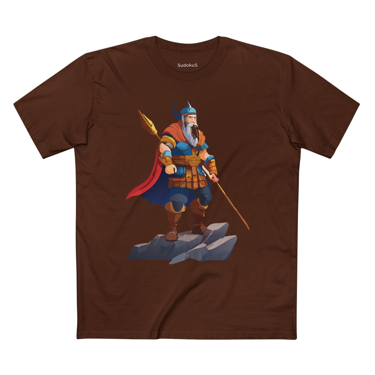 Viking Graphic Unisex 100 Cotton Staple Tee 3