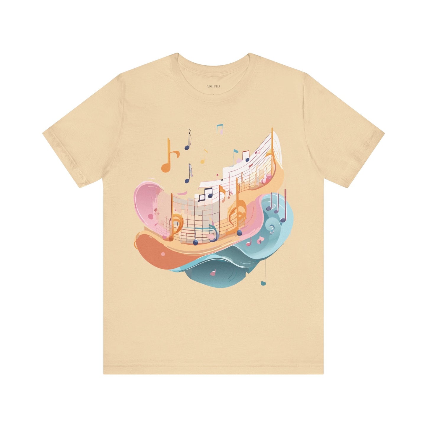 Adelpha Graphic Tee Unisex Jersey Short Sleeve Vintage Inspired Artwork Music T Shirt Casual Wear