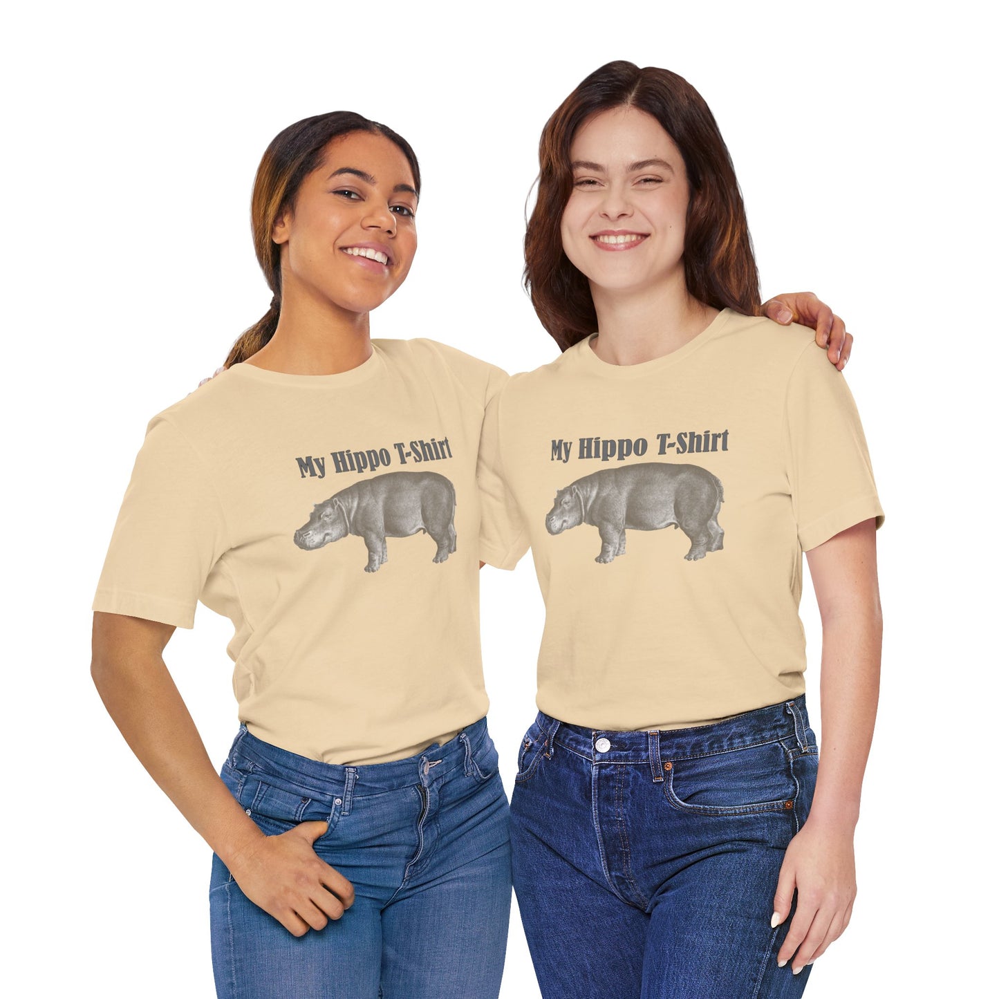 Unisex Tee Shirt with animals Print