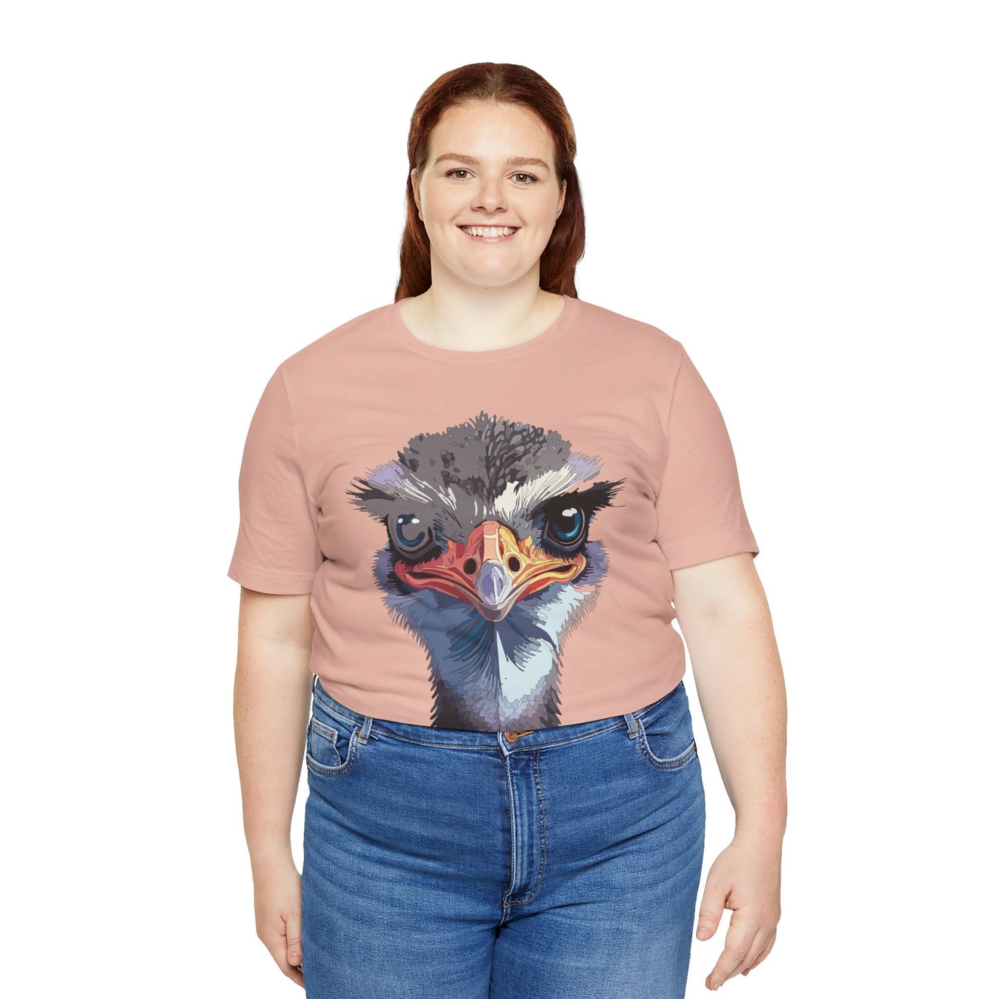 Unisex Animal Tee Shirt With Art Design Wild Animals Shirt Gildan Softstyle 64000