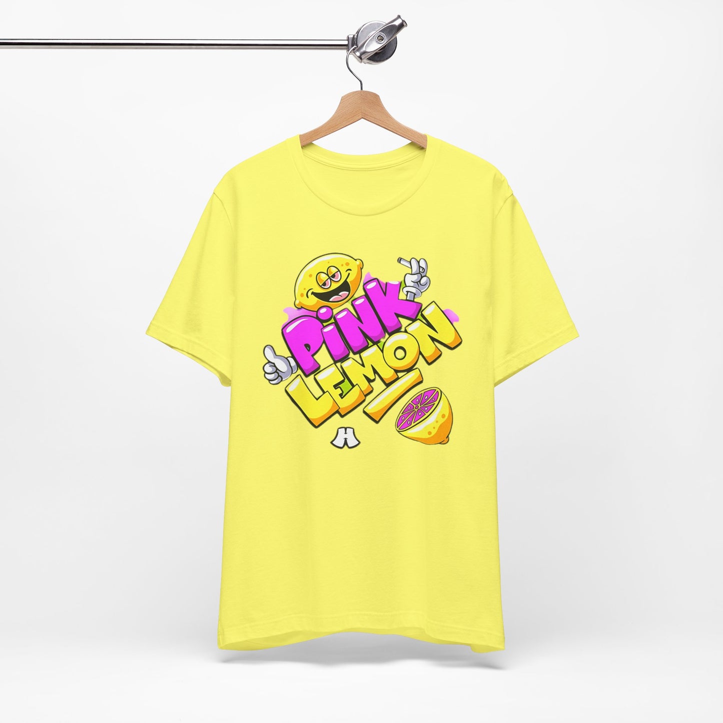 Lemon Graphic Tee, Graphic T-Shirt, Funny Lemon Shirt, Cute Cartoon Tees, Art T-Shirt, Art Design Tees