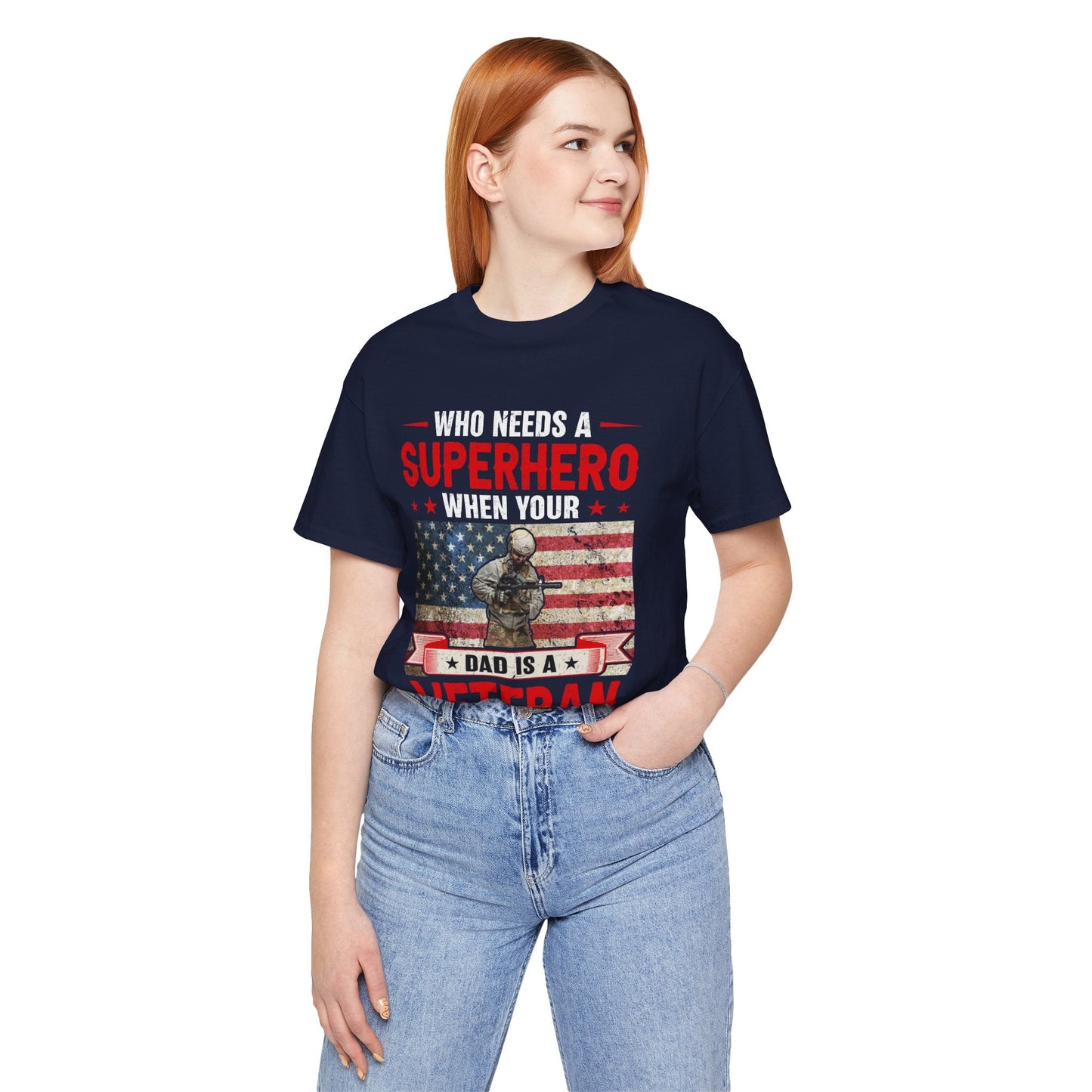 American Flag Graphic Unisex Cotton Tee v43
